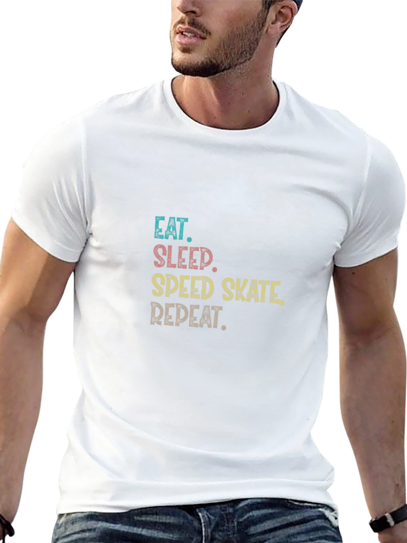 Eat Sleep Speed Skate Repeat T-Shirt