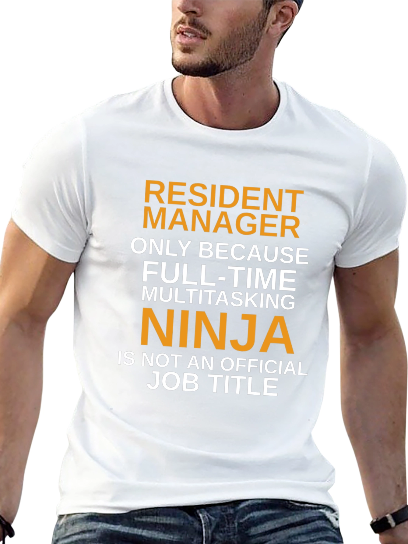 Resident Manager Multitasking Ninja T-Shirt