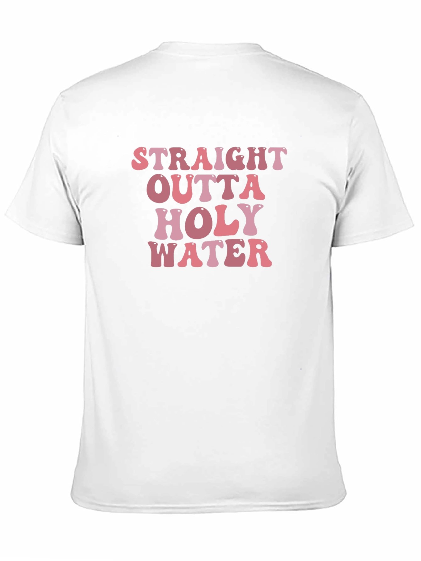 Straight Outta Holy Water Graphic T-Shirt