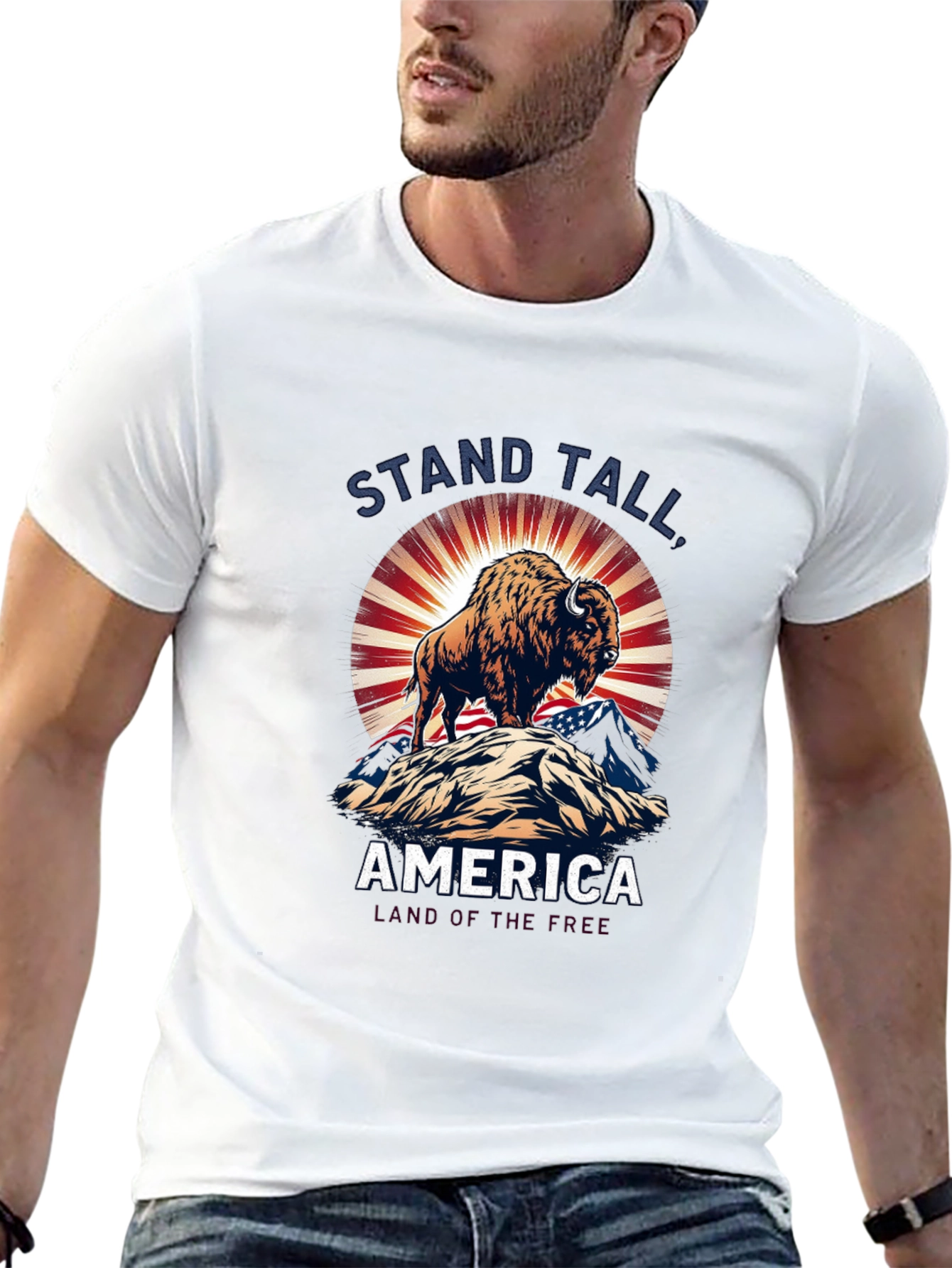 Stand Tall America Graphic Tee