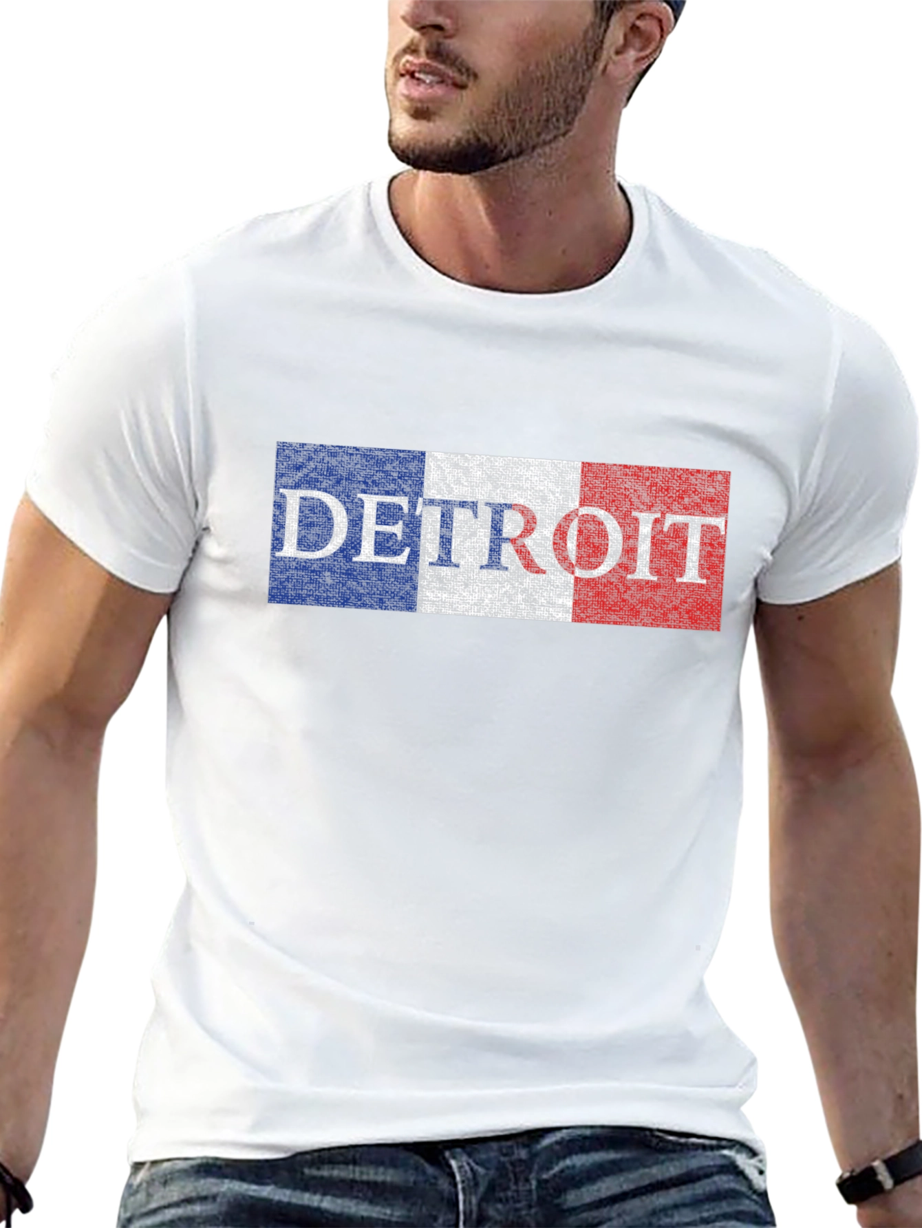 Detroit Flag T-Shirt - City Pride Tee