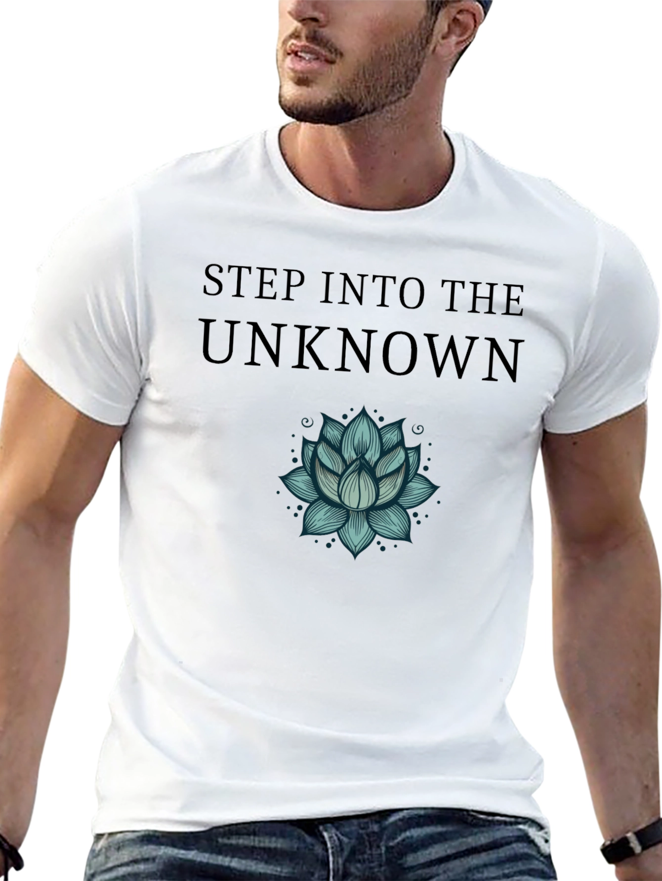 Step Into The Unknown Graphic T-Shirt