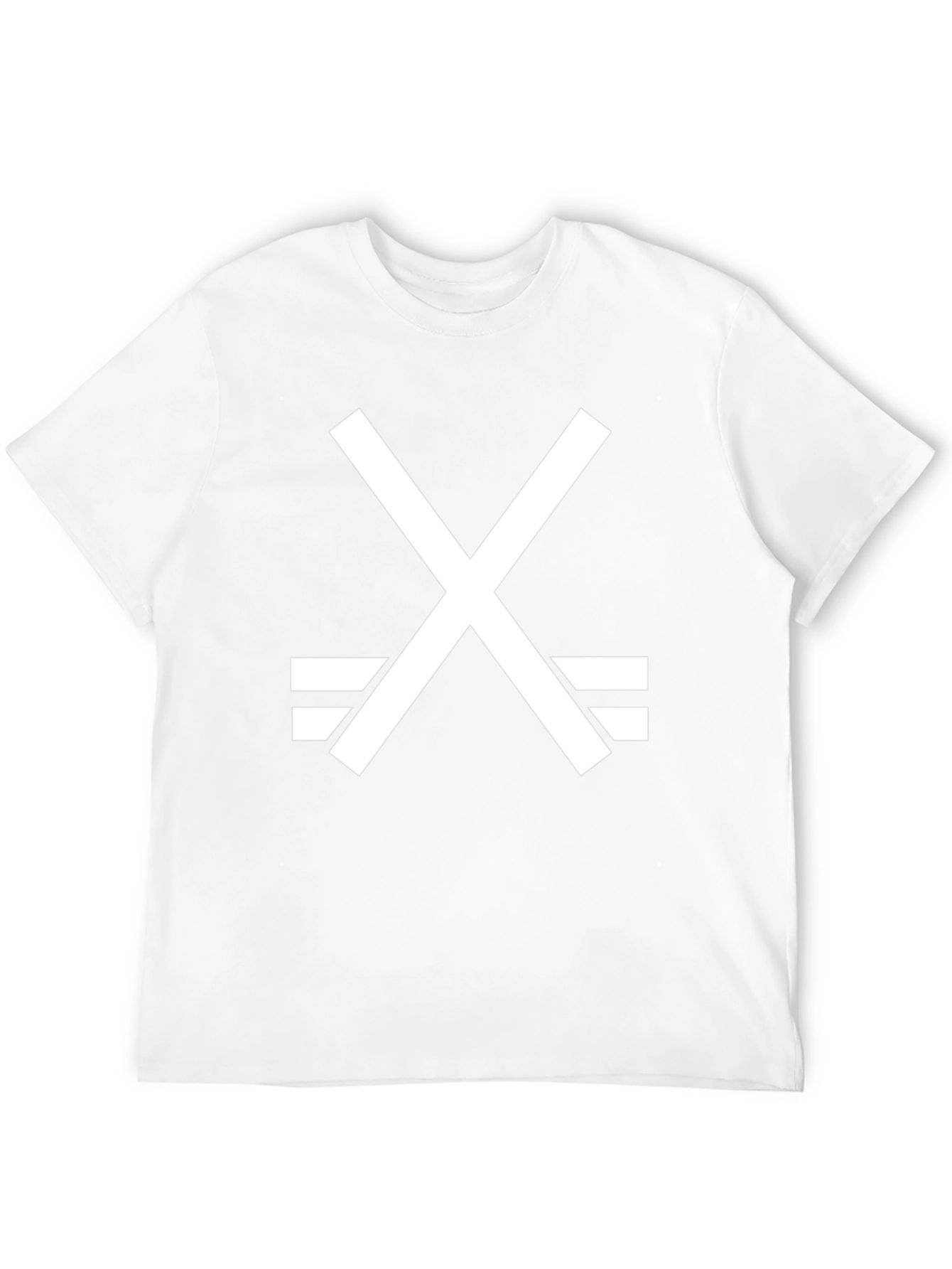 Graphic Tee: Crossed Sticks Symbol - Black