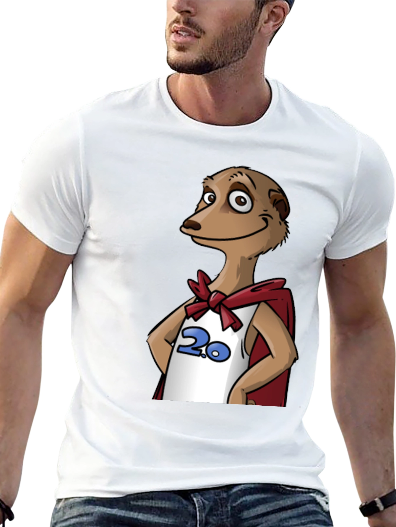 Meerkat Superhero T-Shirt