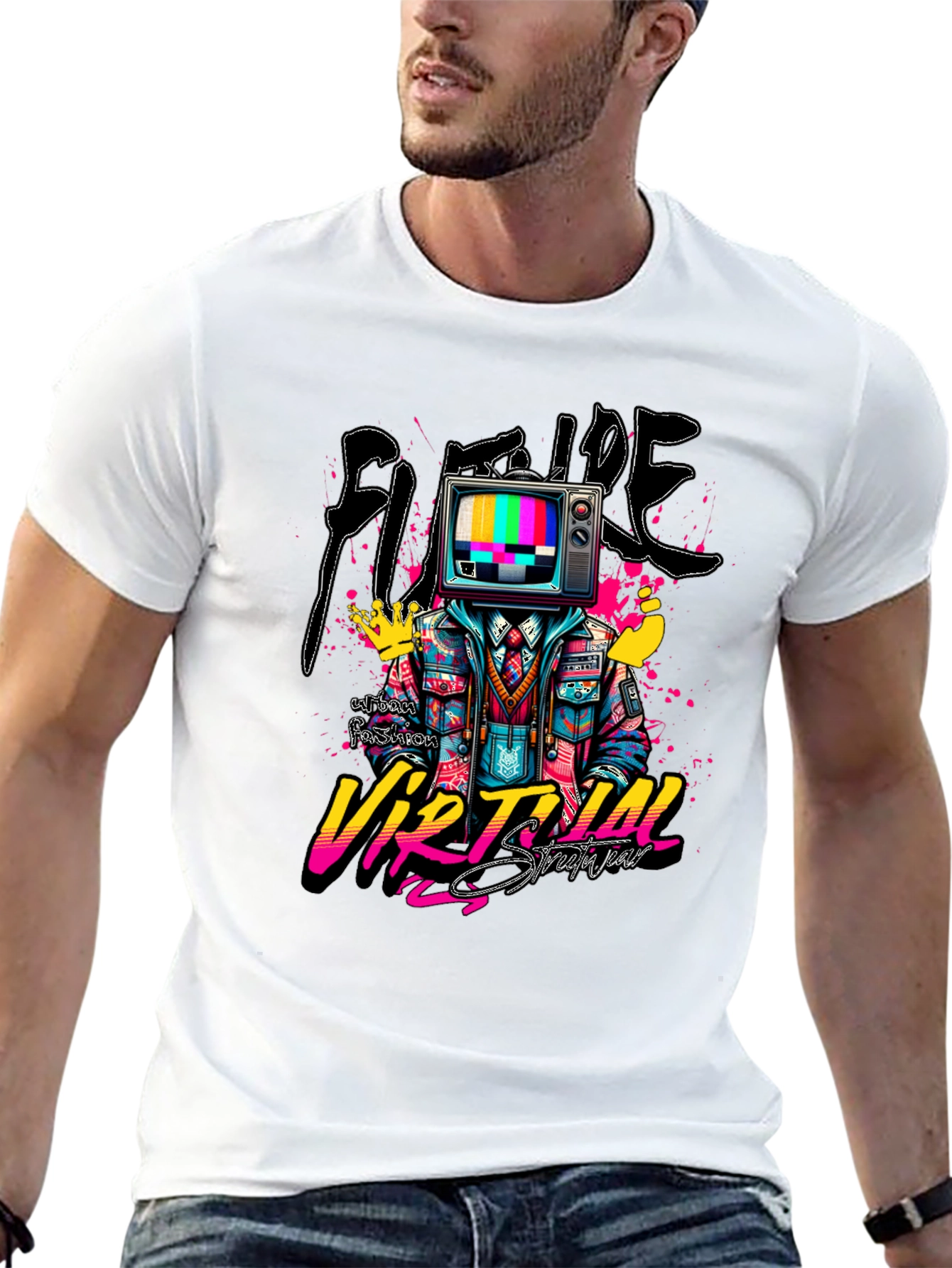 Future Vibe TV Head Tee