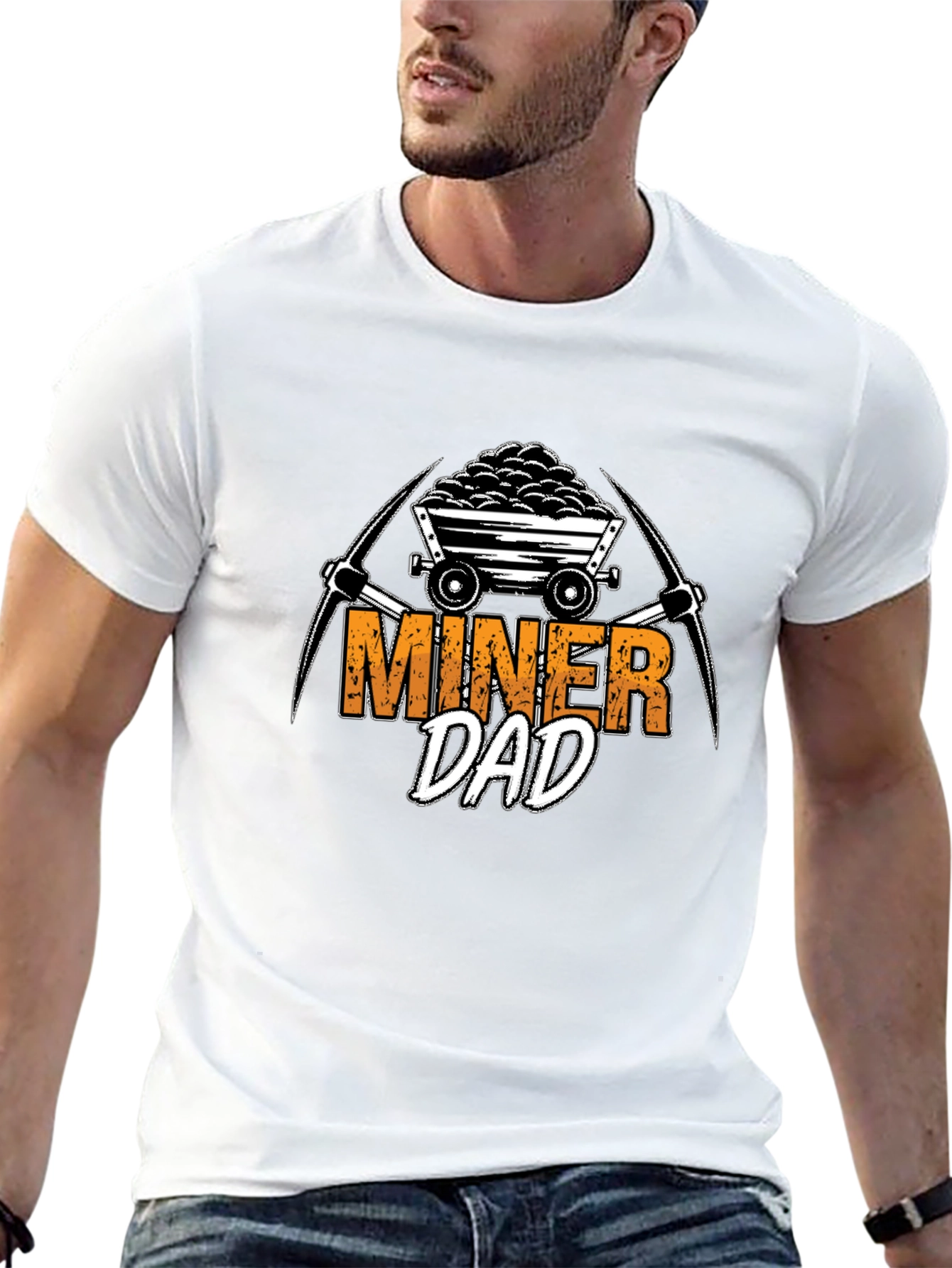 Miner Dad T-Shirt - Mining Father Tee