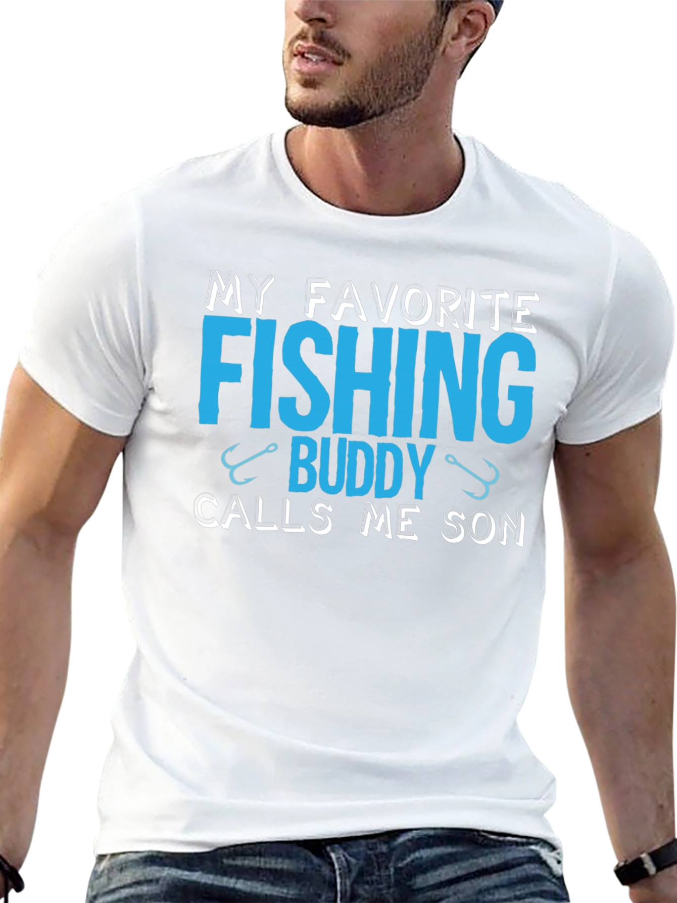 My Favorite Fishing Buddy Calls Me Son T-Shirt