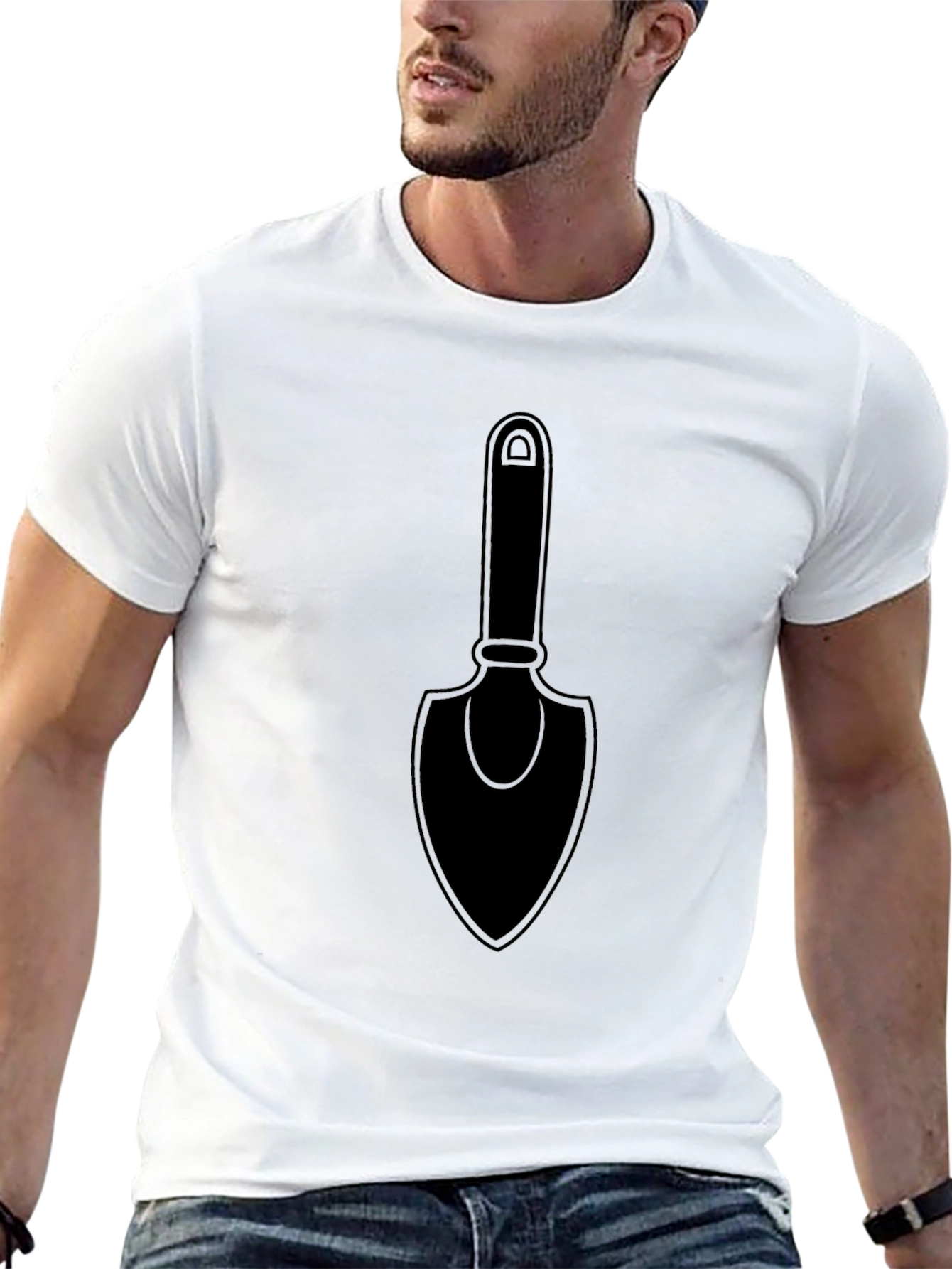 Gardening Tool T-Shirt - Black Graphic Tee