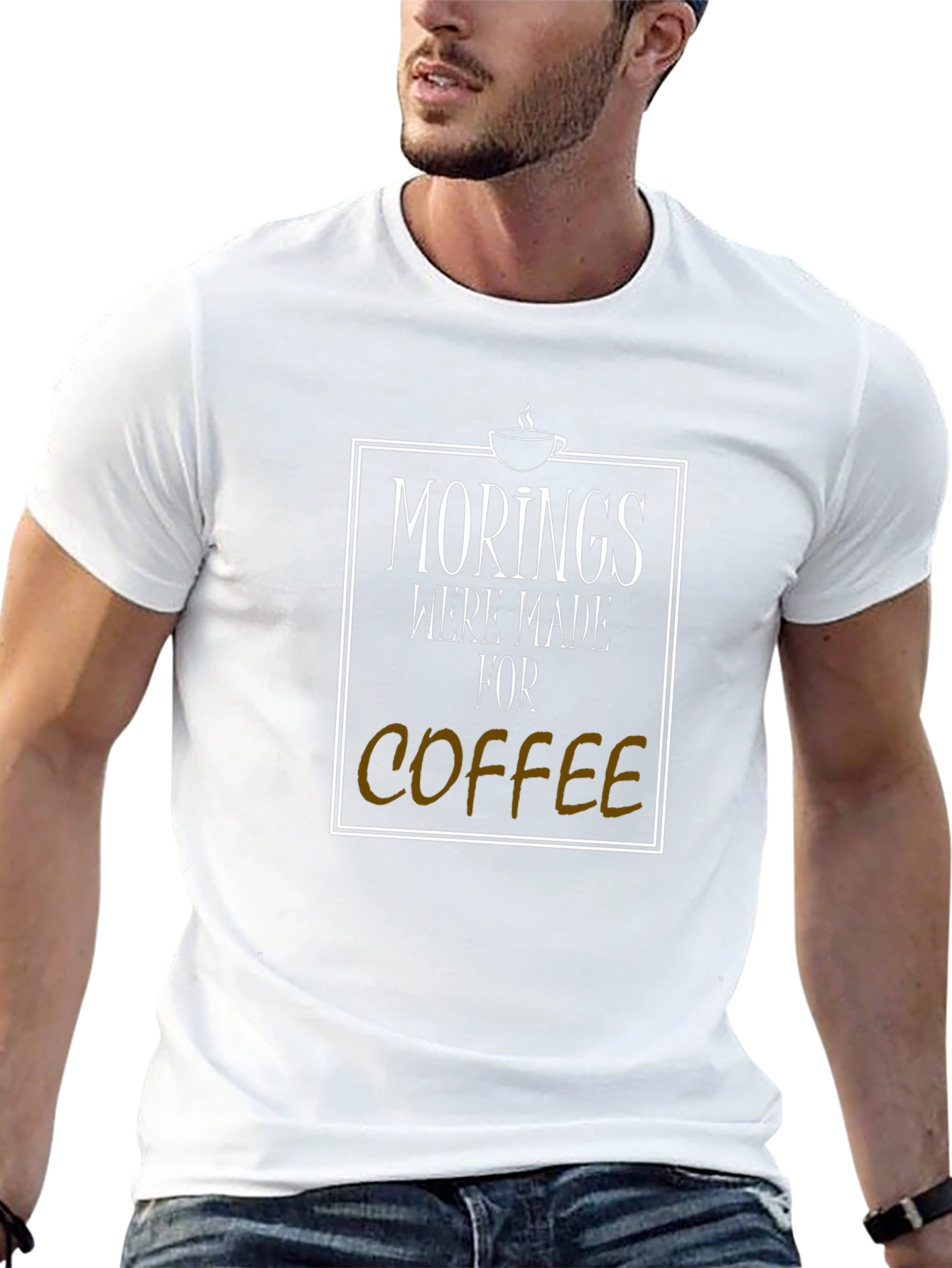 Mornings Were Made For Coffee Graphic Tee