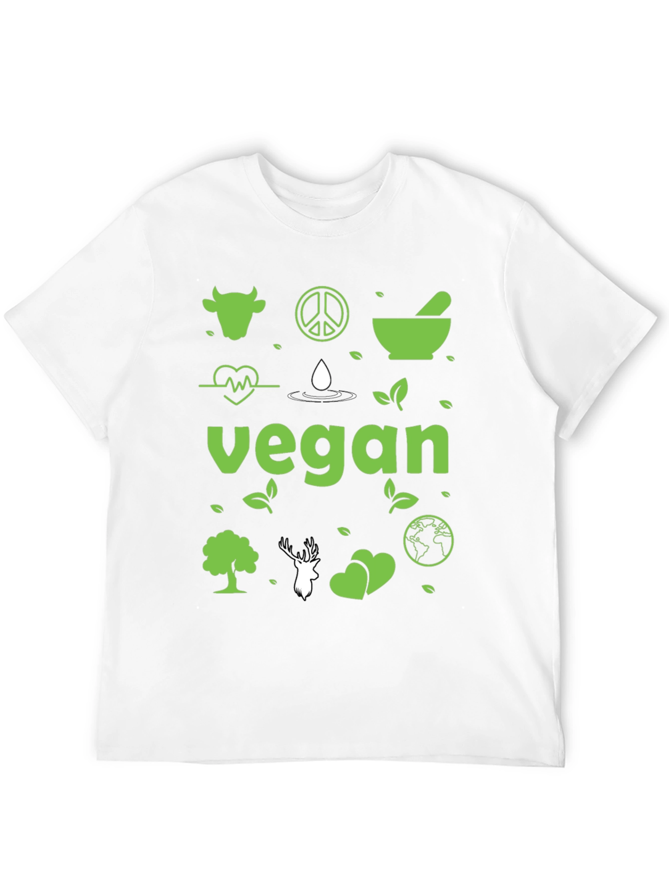 Vegan Graphic Tee - Eco-Friendly Lifestyle Shirt
