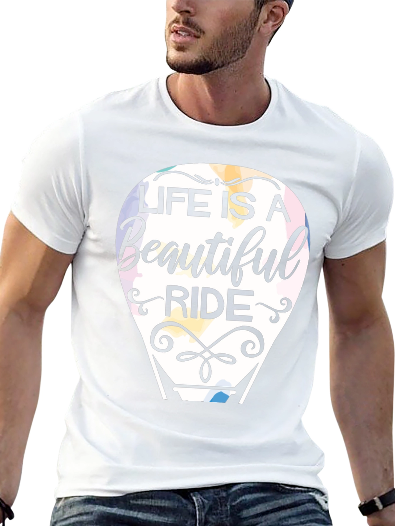 Life Is A Beautiful Ride Graphic T-Shirt