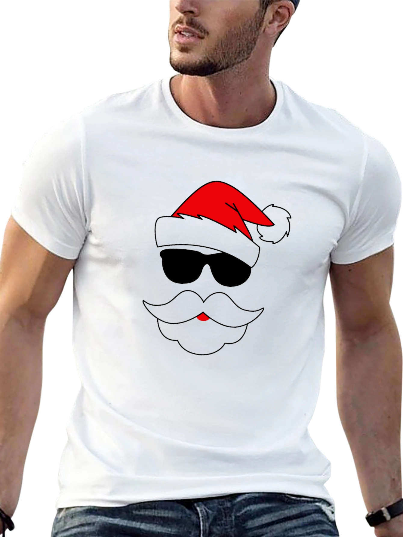 Cool Santa Tee - Holiday Style T-Shirt