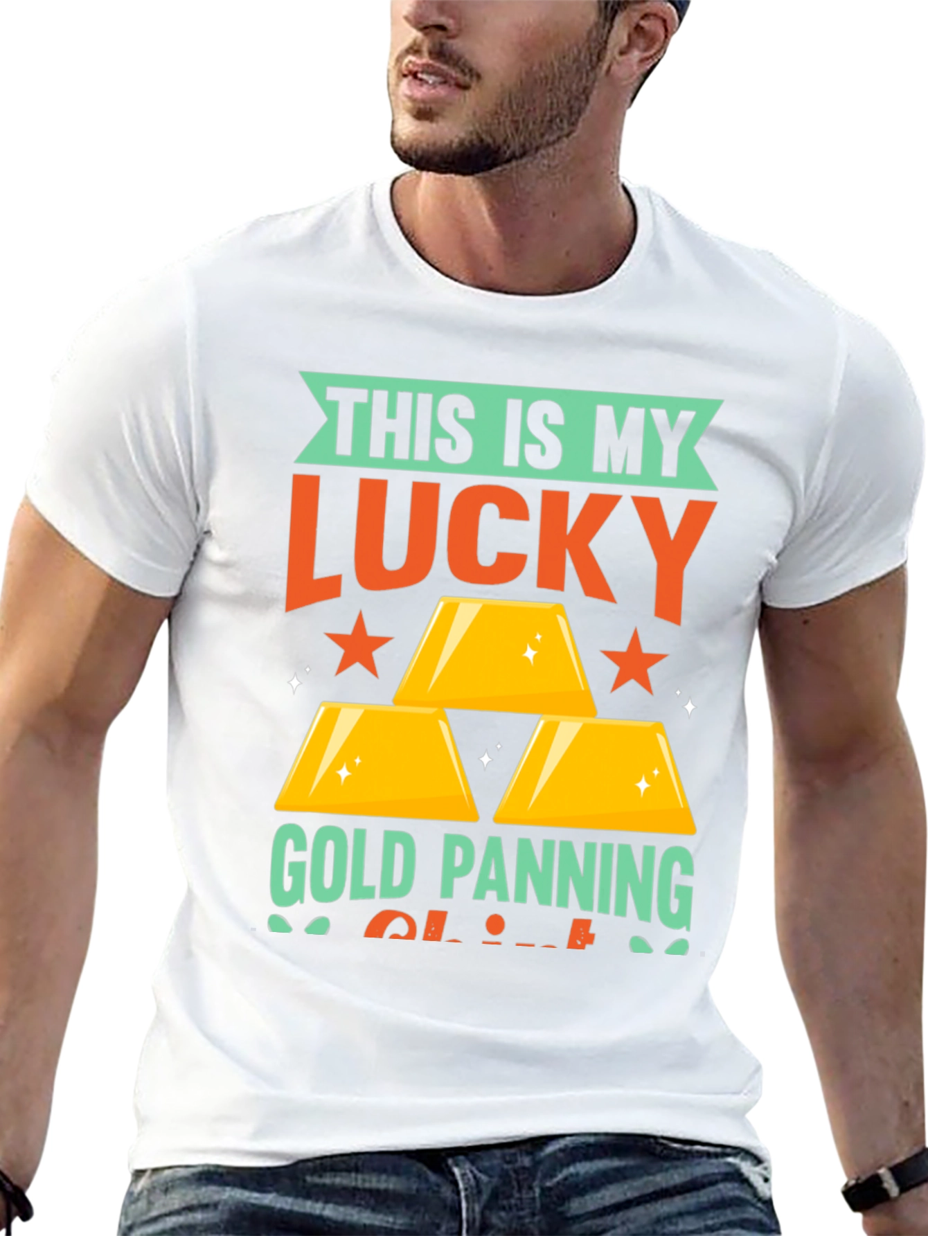 Lucky Gold Panning T-Shirt