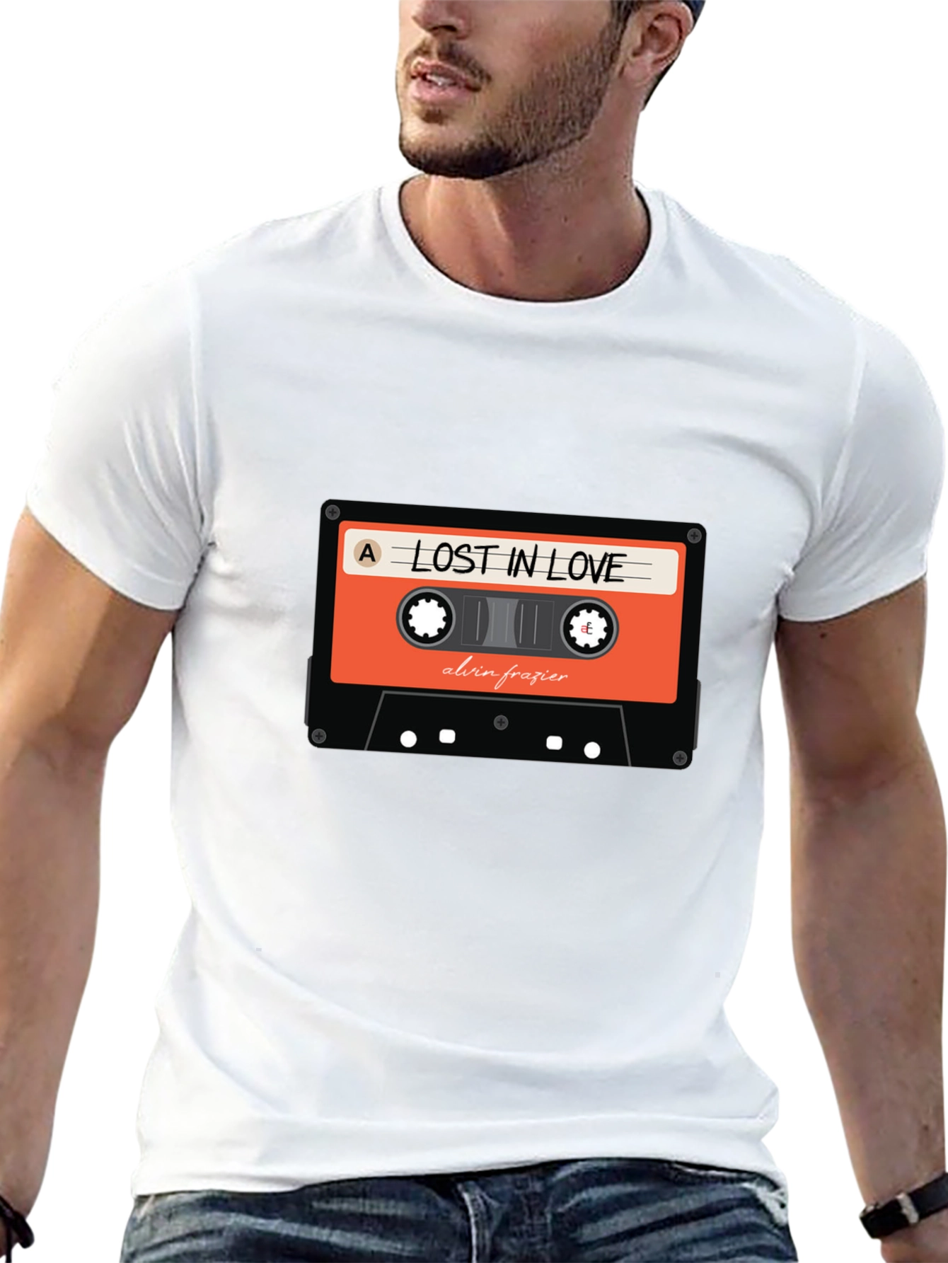Lost In Love Cassette Tape Graphic Tee