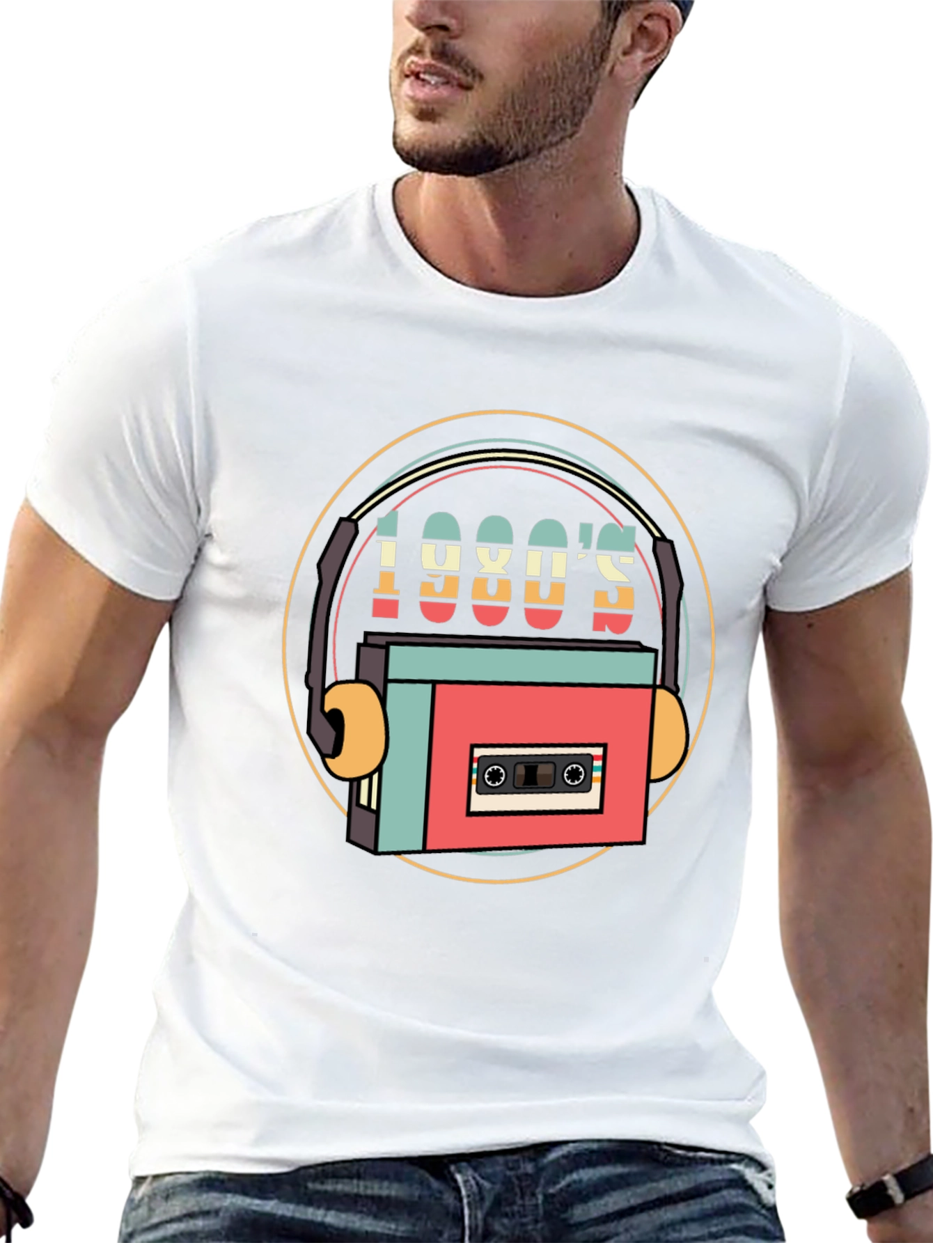 Retro 80s Cassette Tape T-Shirt