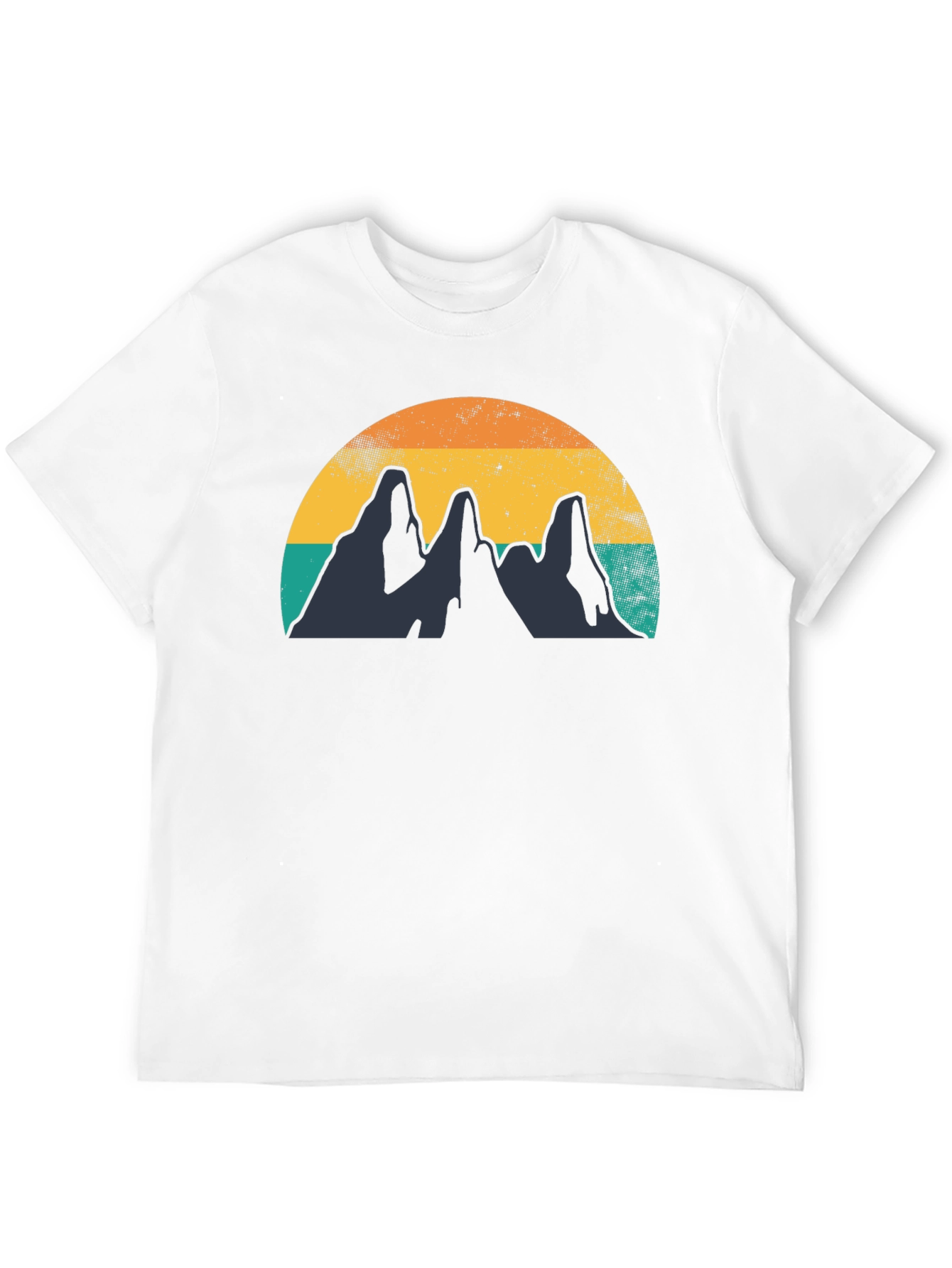 Retro Mountain Graphic Tee - Adventure Awaits!