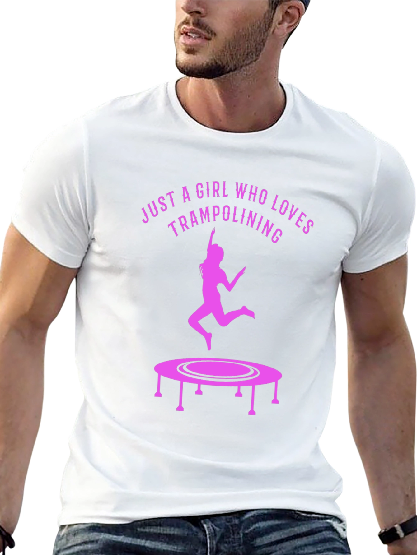 Trampolining Girls Love T-Shirt