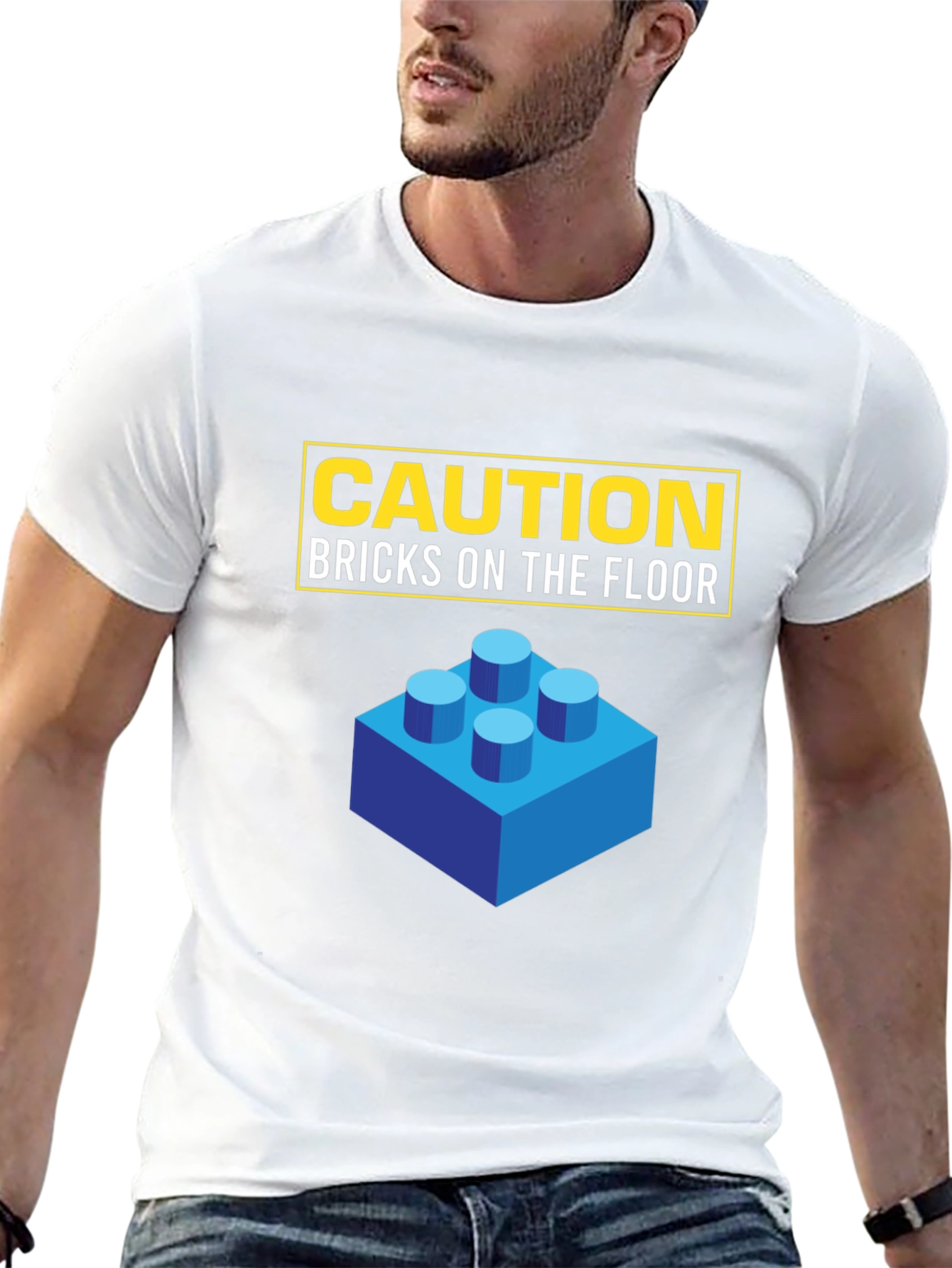 Caution Bricks on the Floor T-Shirt