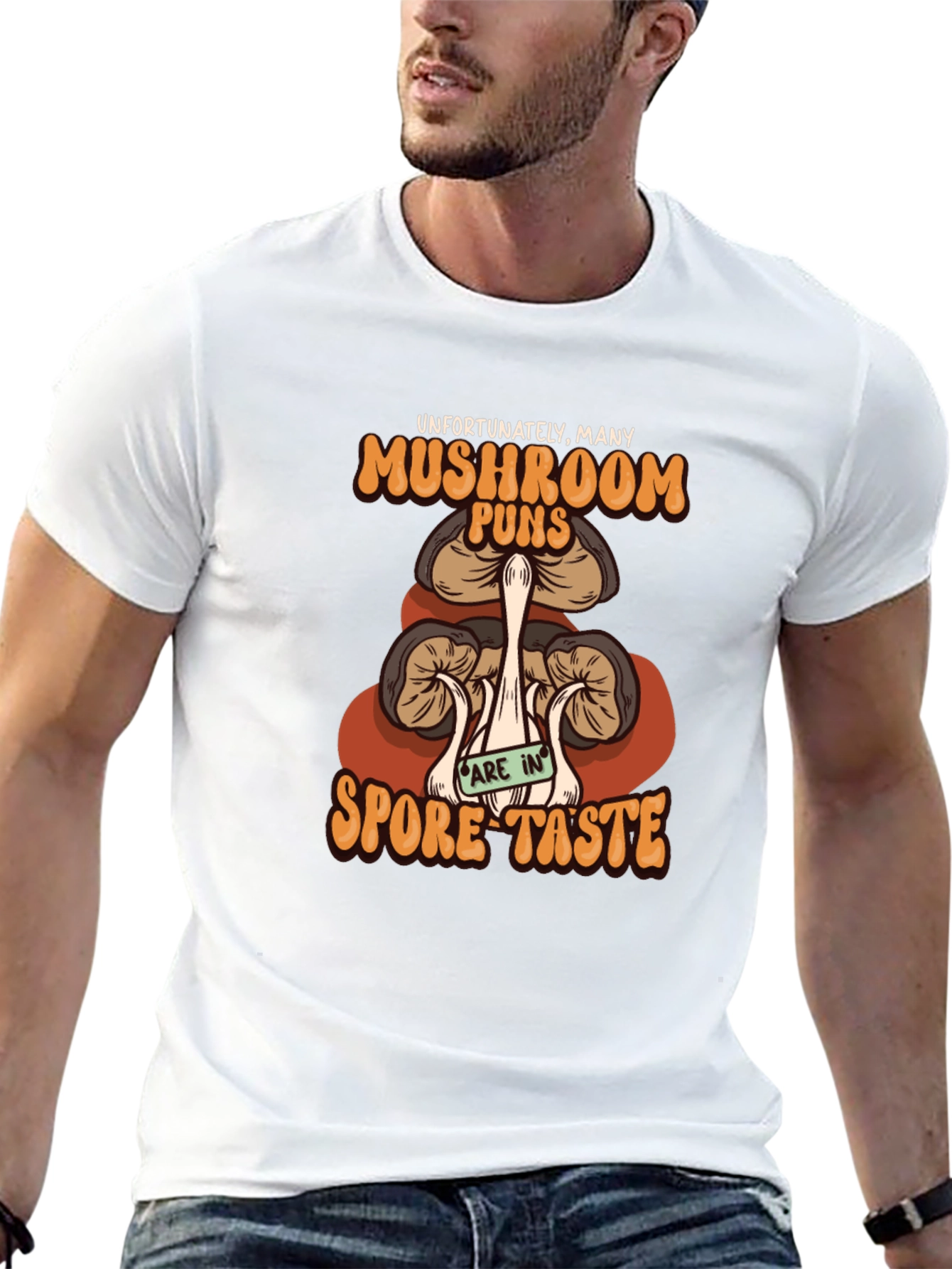 Mushroom Pun T-Shirt - Spore Taste Design