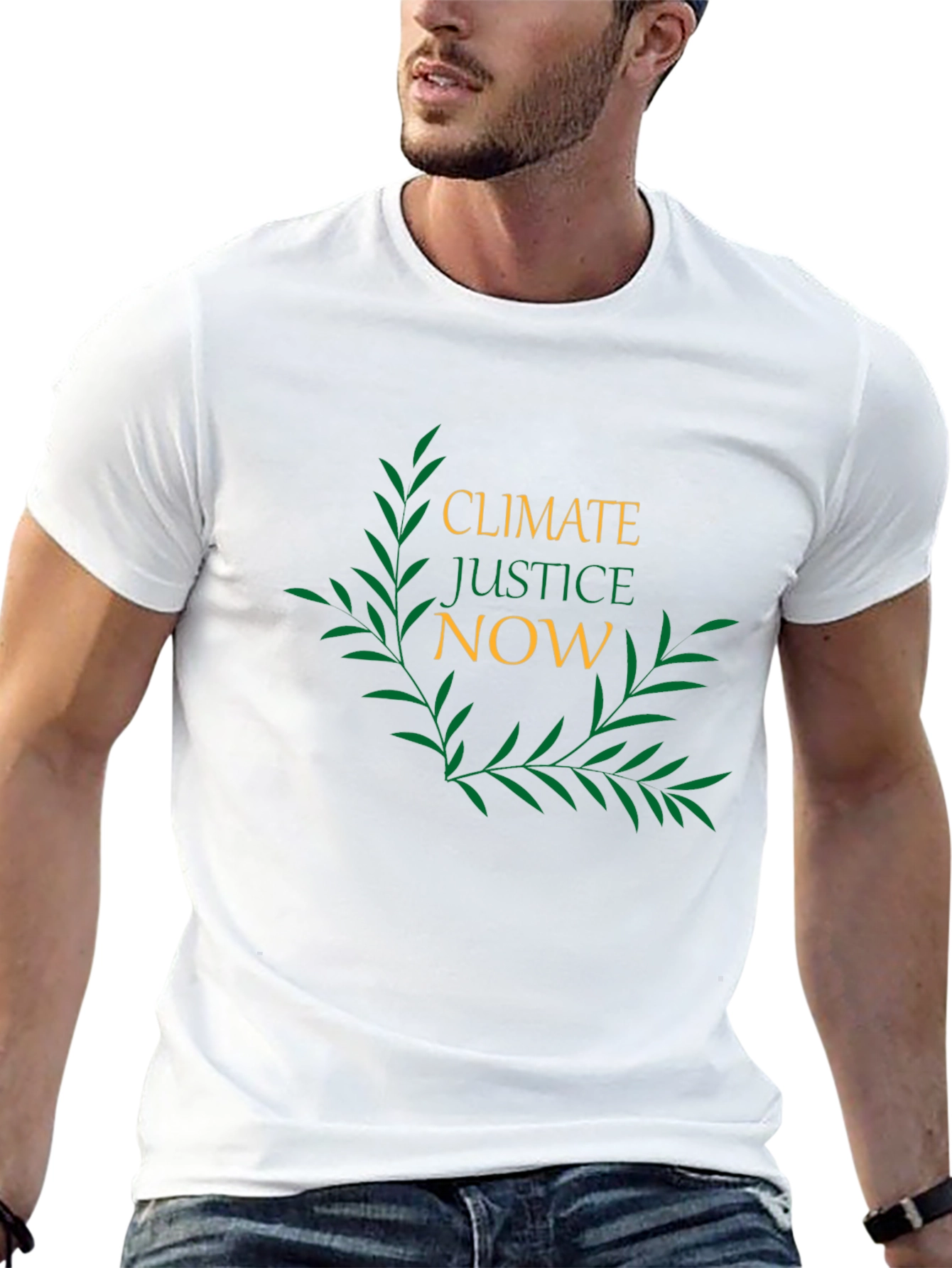 Climate Justice Now Graphic Tee - Eco-Friendly