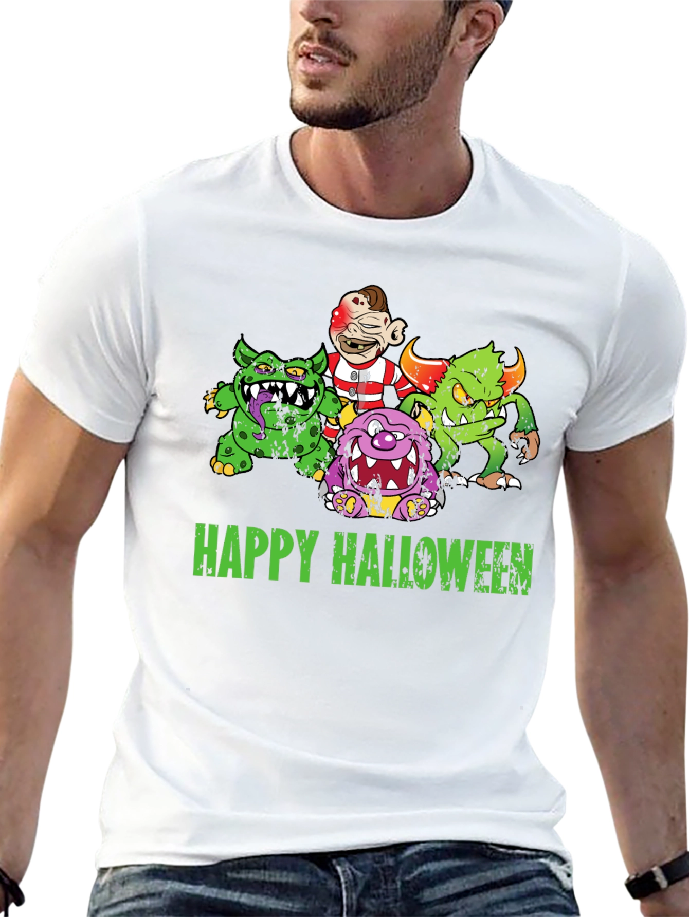 Happy Halloween Monster T-Shirt