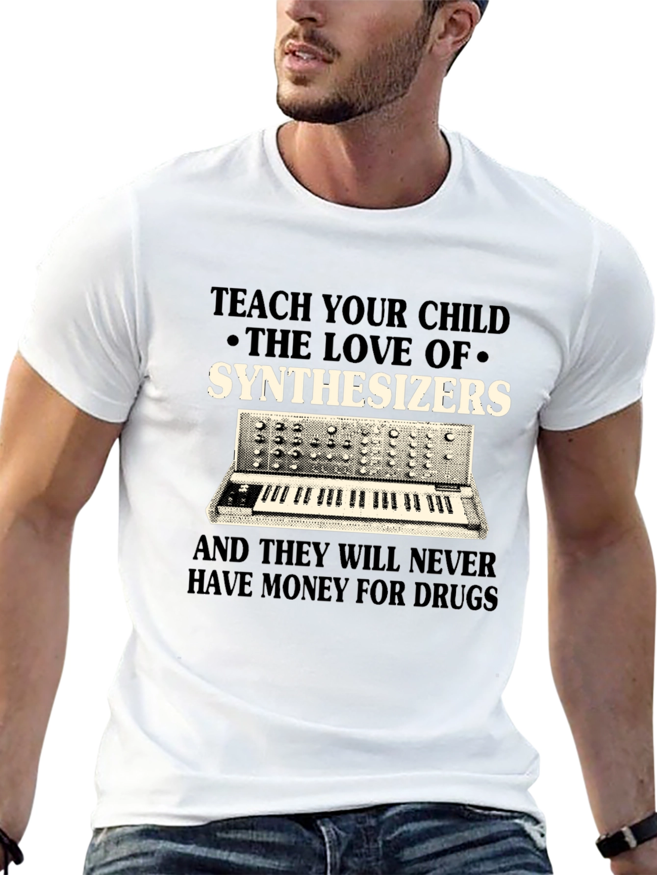 Teach Your Child Synthesizers T-Shirt