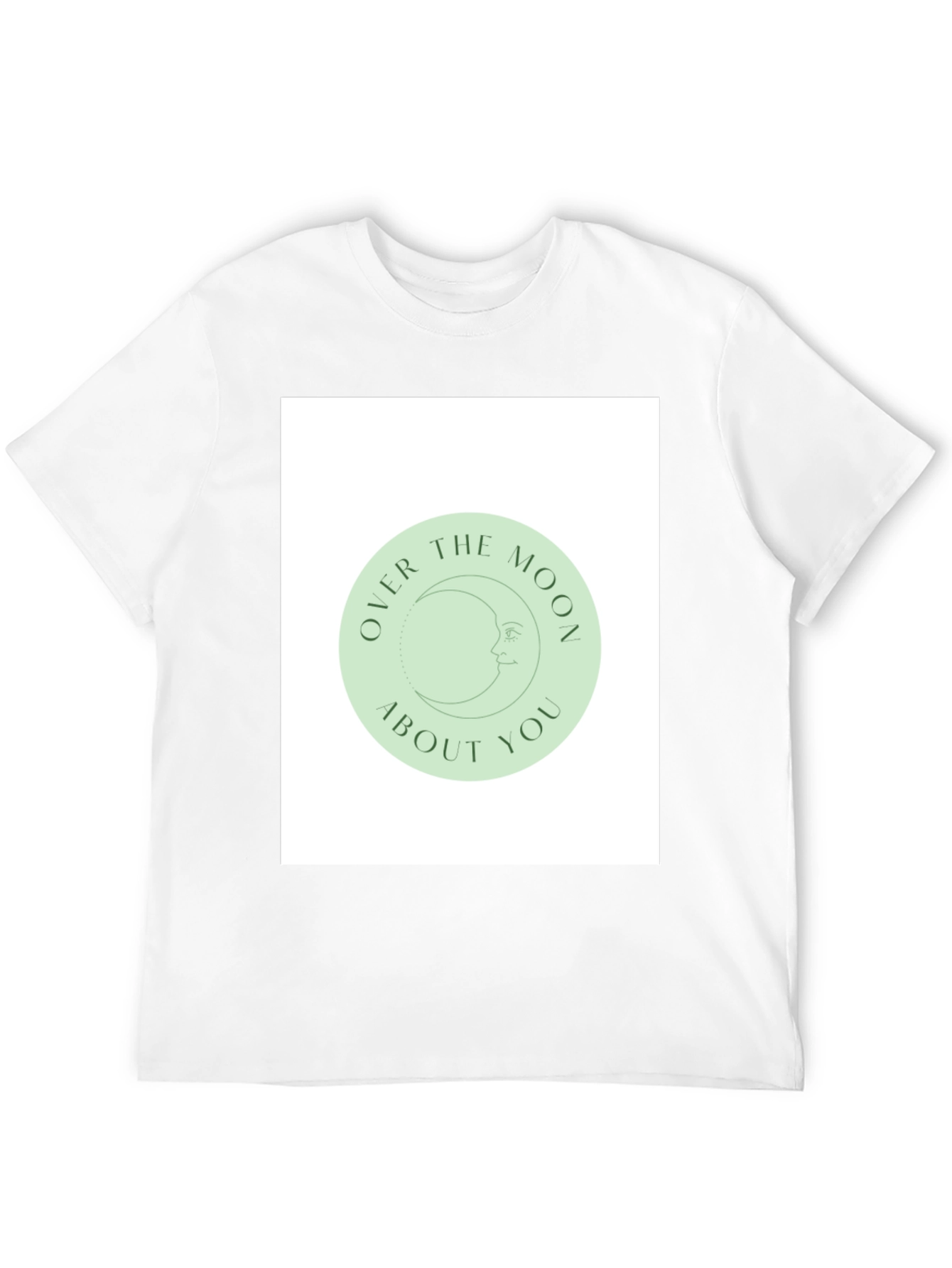 Over the Moon About You Graphic Tee