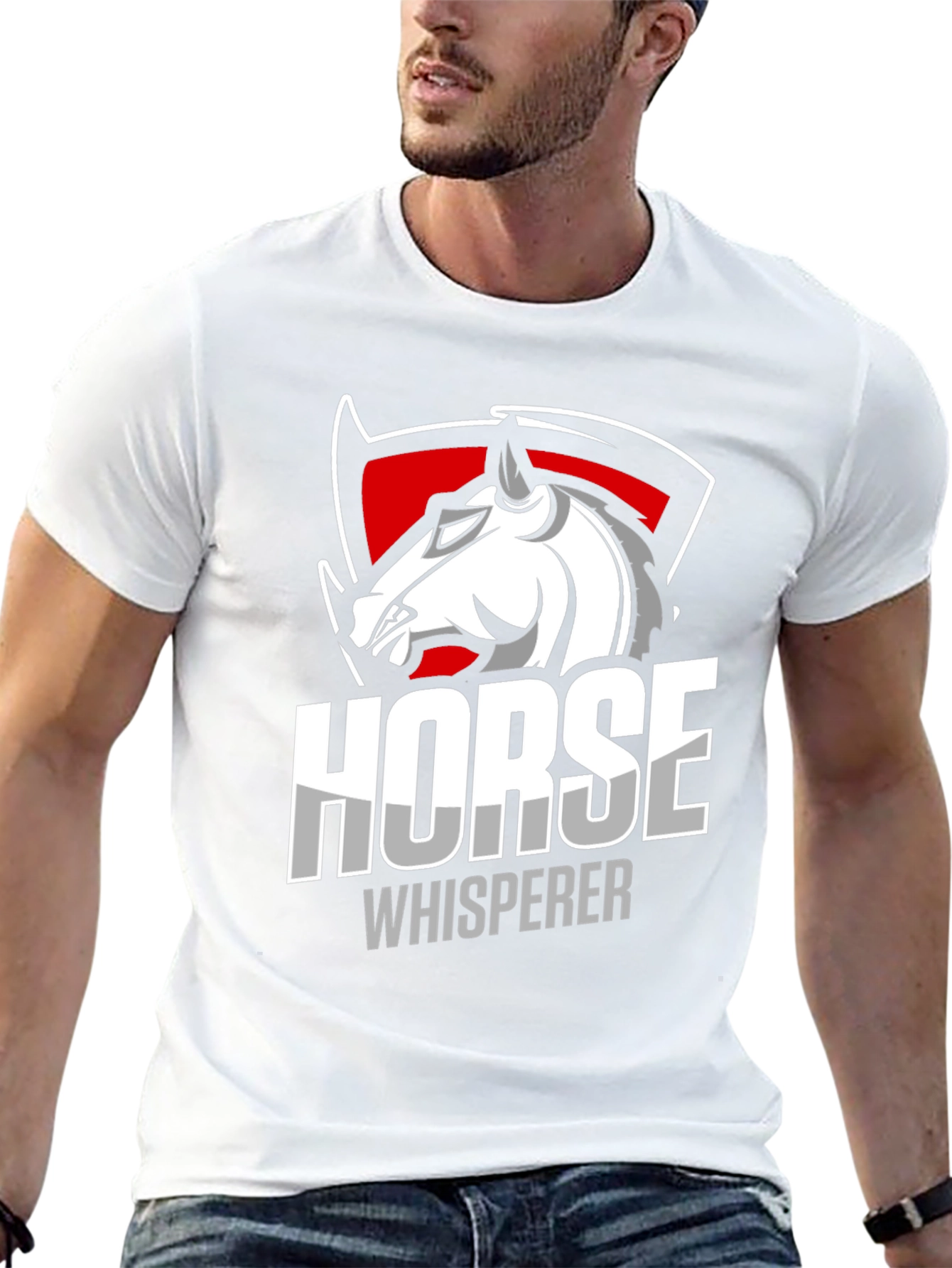 Horse Whisperer Graphic T-Shirt - Equestrian Gift