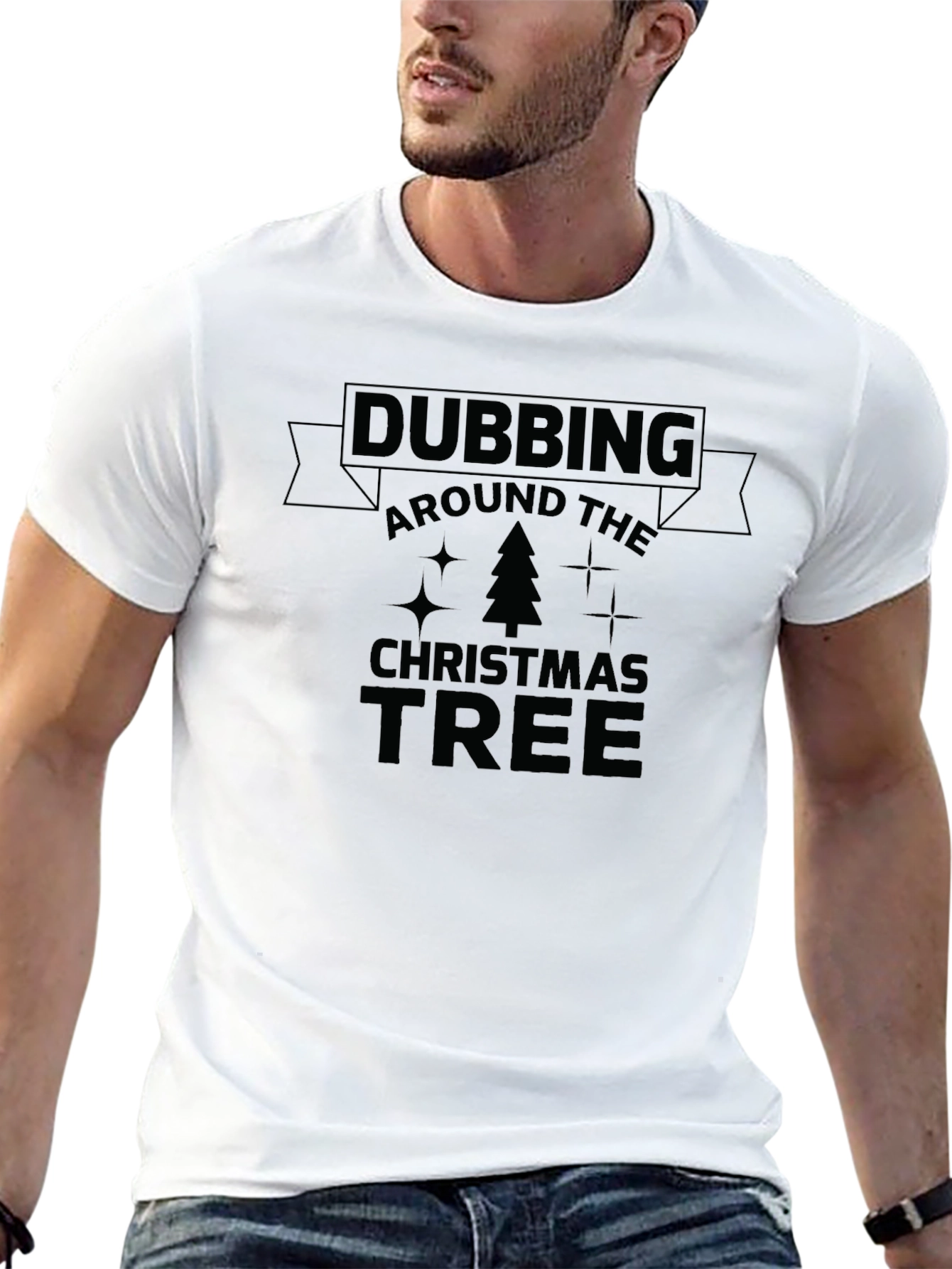 Dubbing Around The Christmas Tree T-Shirt