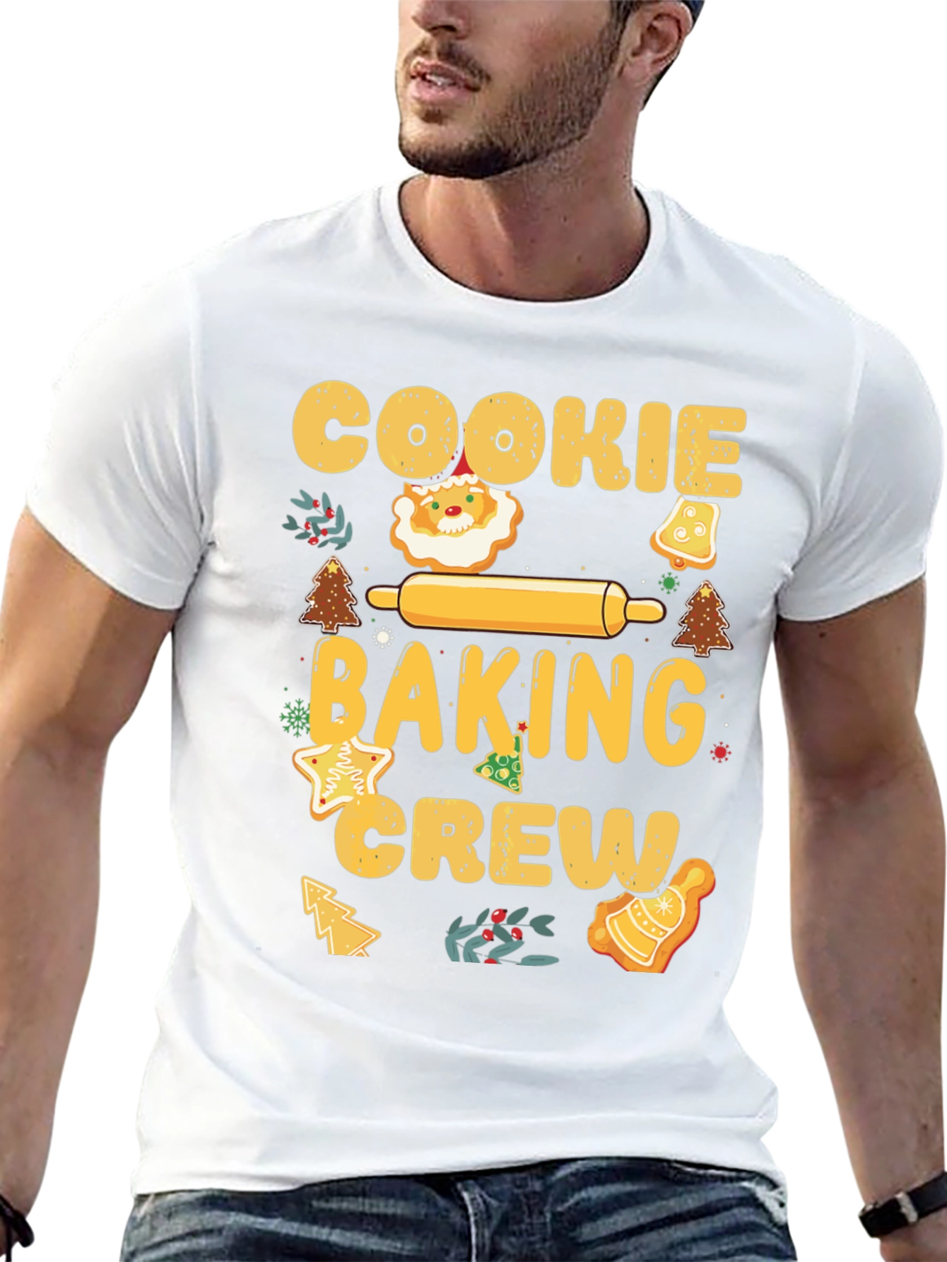 Cookie Baking Crew Holiday T-Shirt