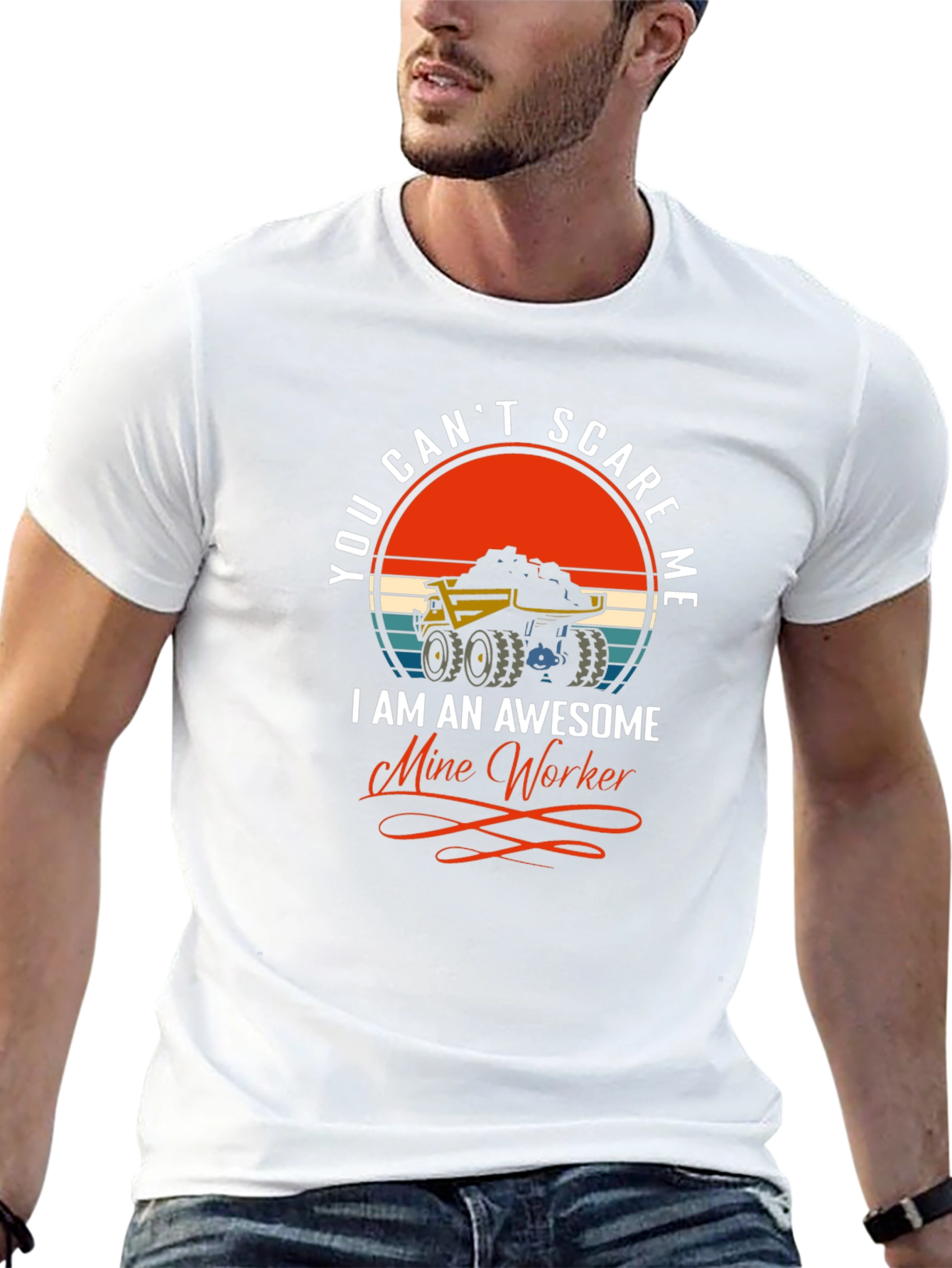 Awesome Mine Worker T-Shirt