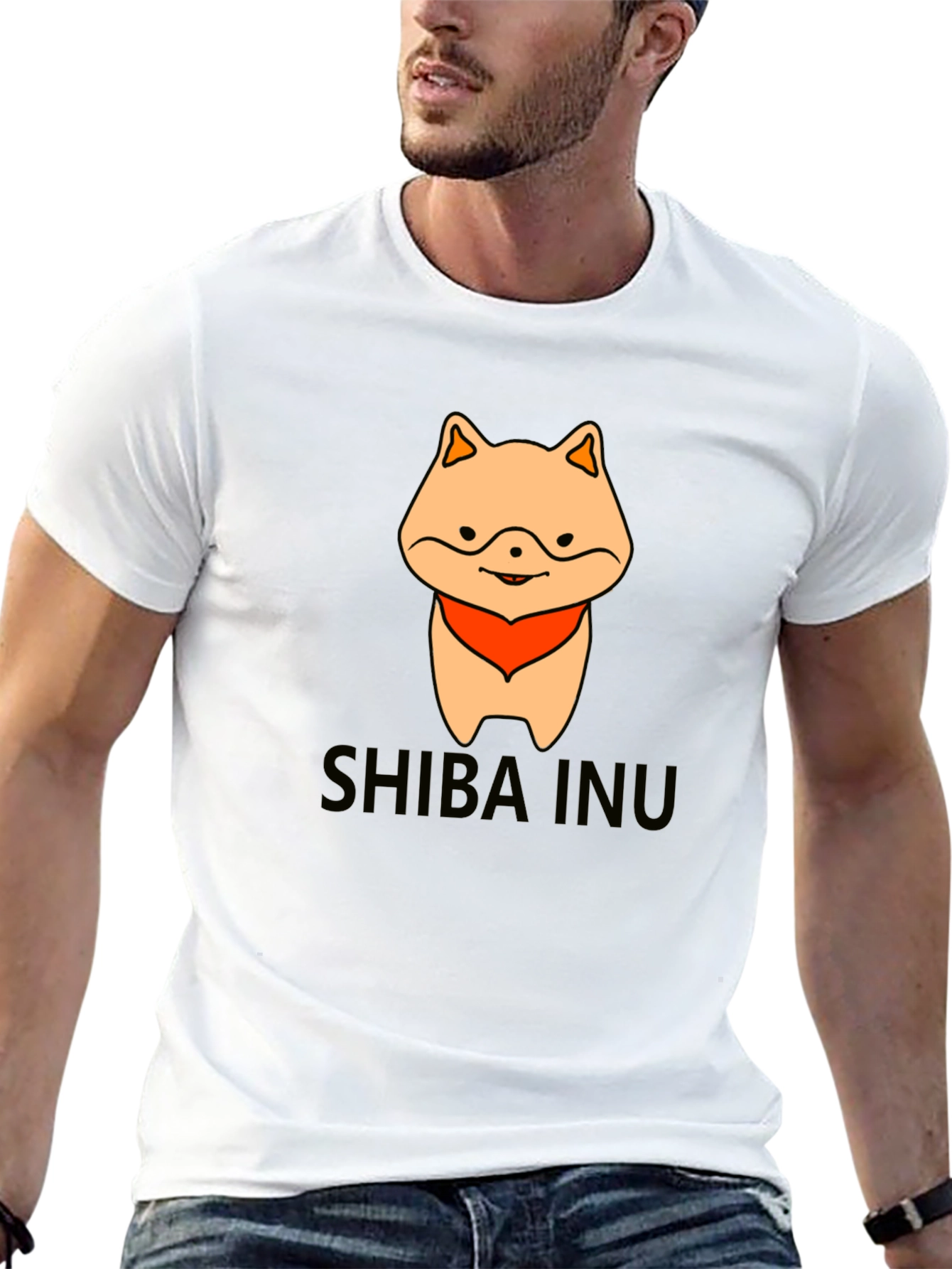 Shiba Inu Graphic Tee - Soft Cotton Comfort