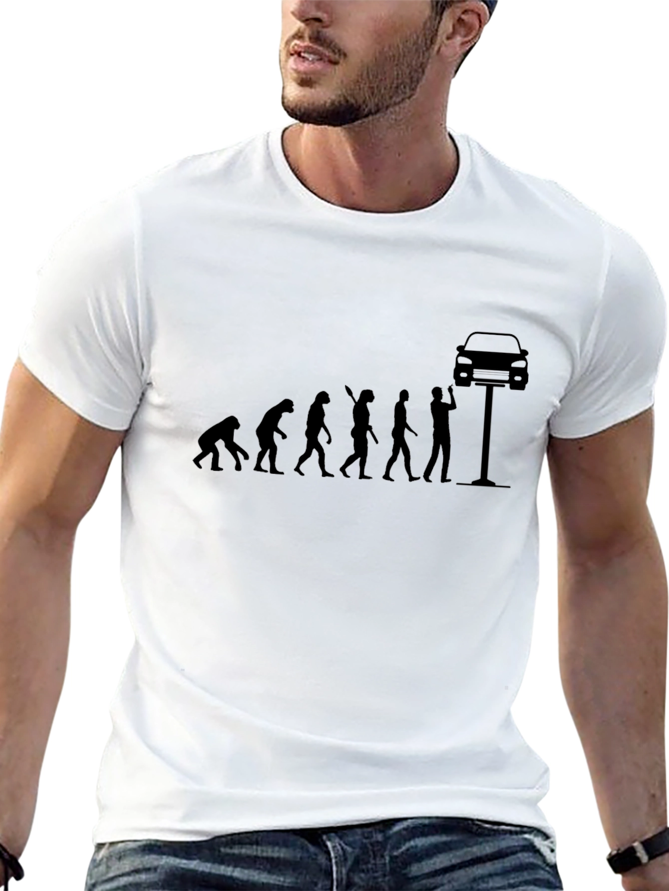 Evolution of Mechanic Funny T-Shirt