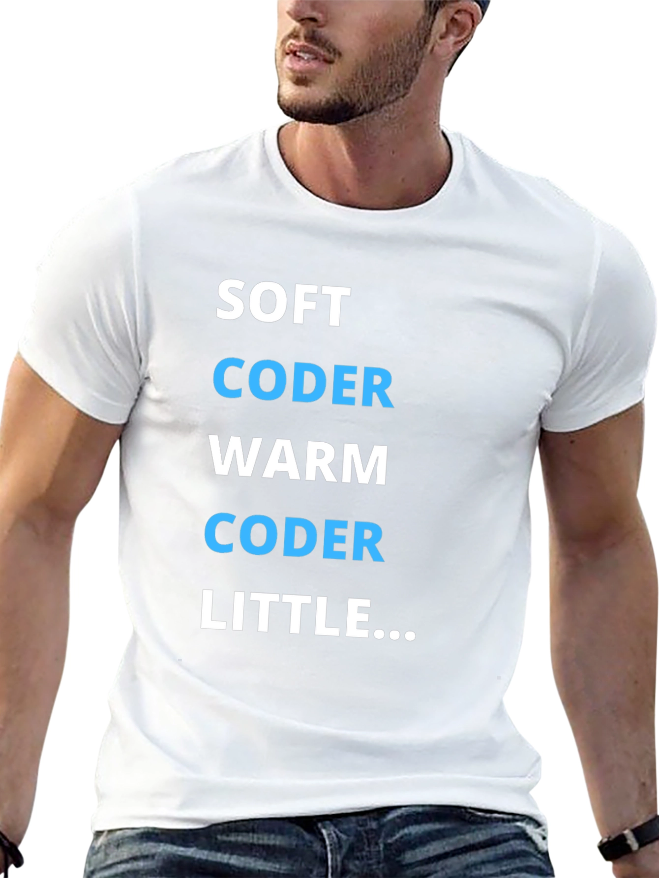 Soft Coder Warm Coder Funny Programmer T-Shirt