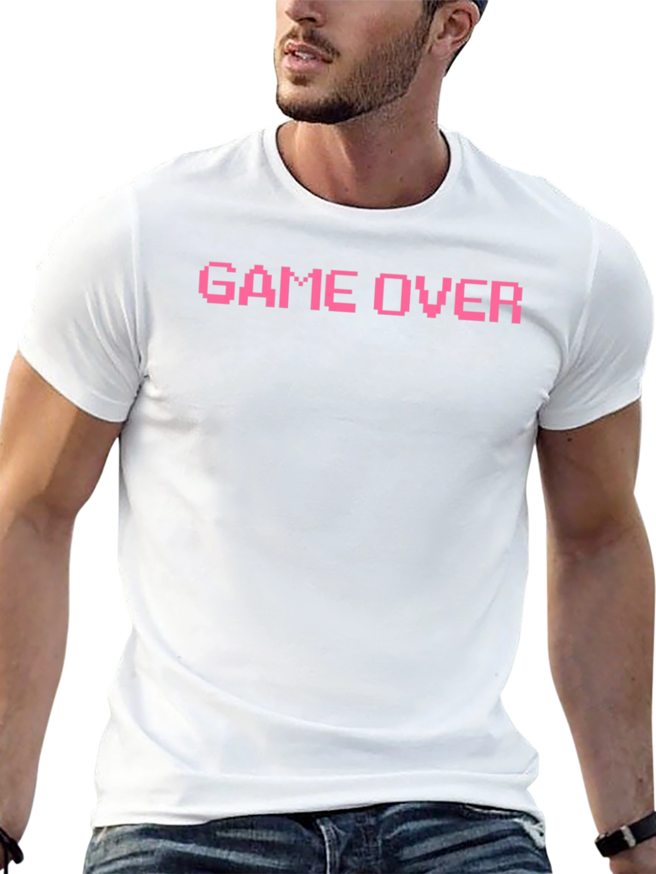 Game Over T-Shirt - Retro Pixel Style Tee