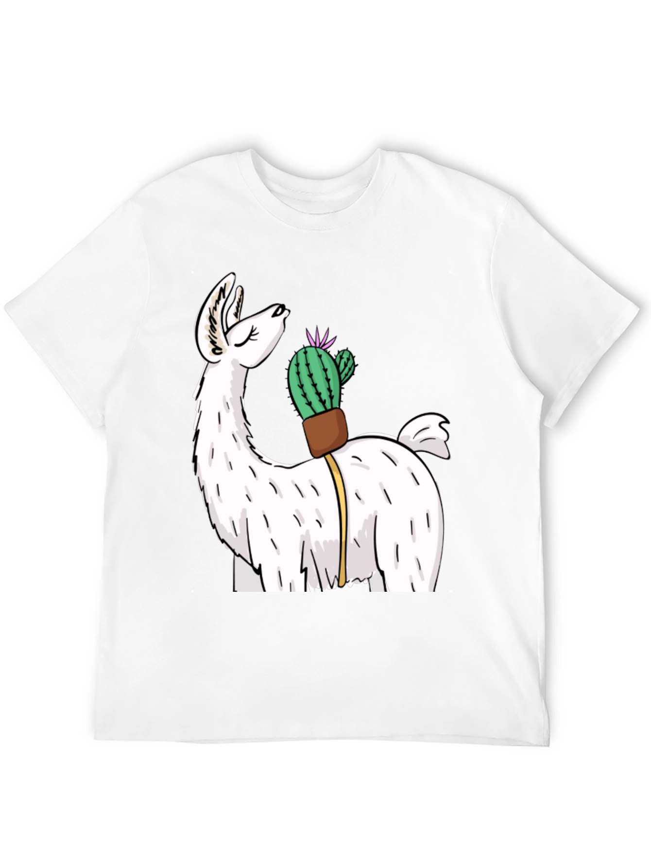 Llama Cactus Graphic Tee