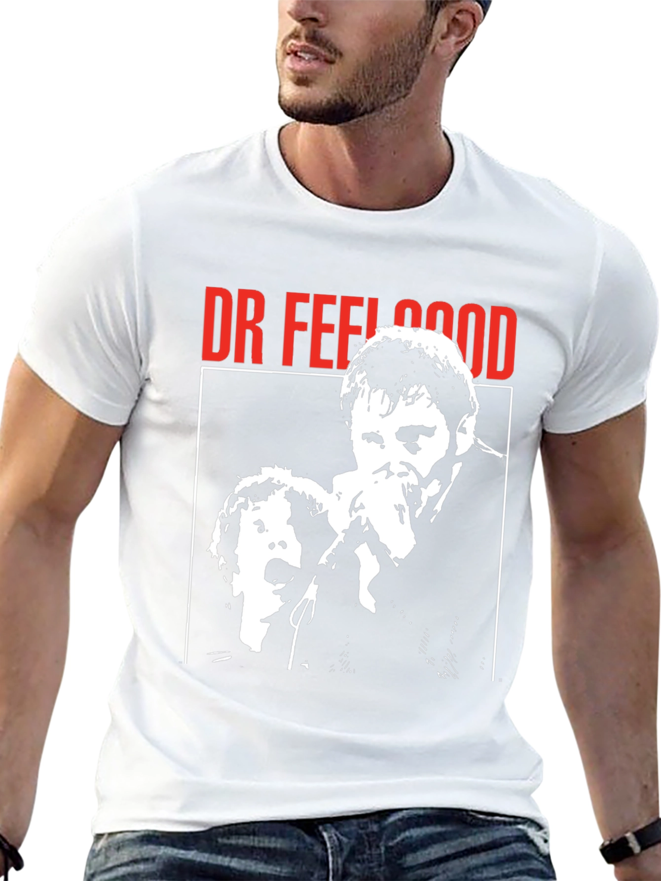 Dr. Feelgood Band T-Shirt - Retro Rock Tee