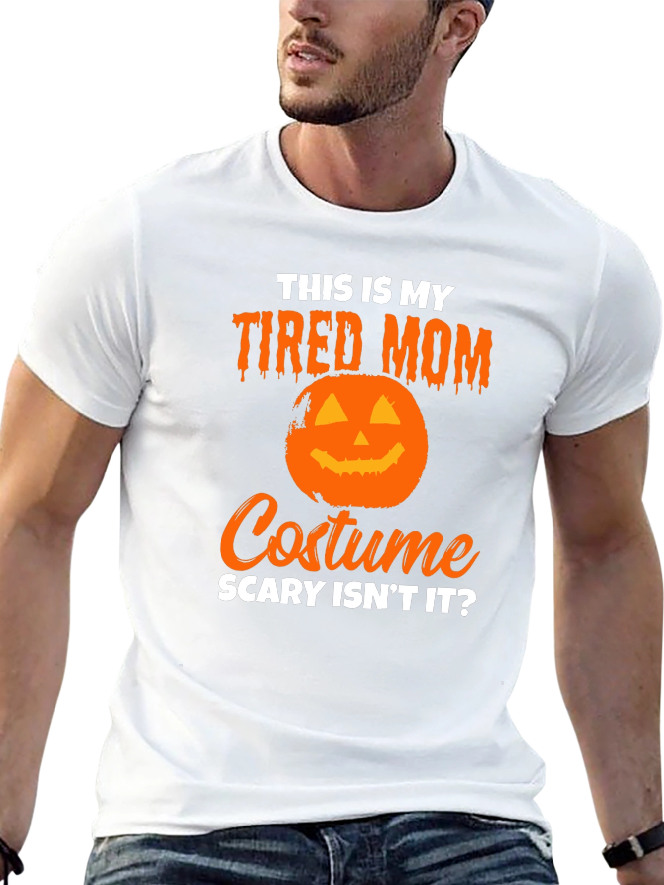 Tired Mom Halloween Costume T-Shirt