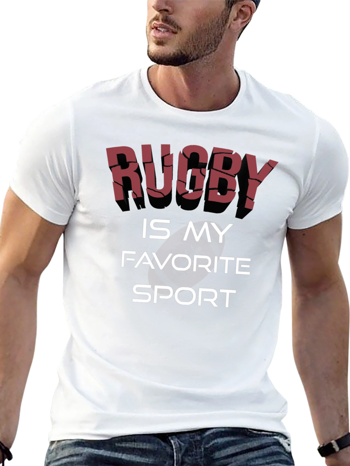 Rugby Is My Favorite Sport T-Shirt