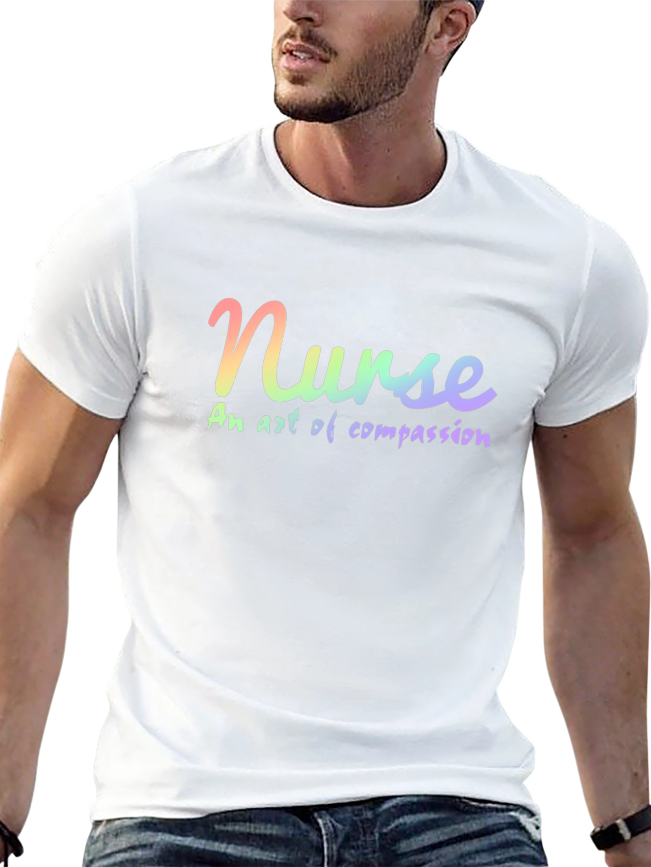 Nurse: An Art of Compassion - Black T-Shirt