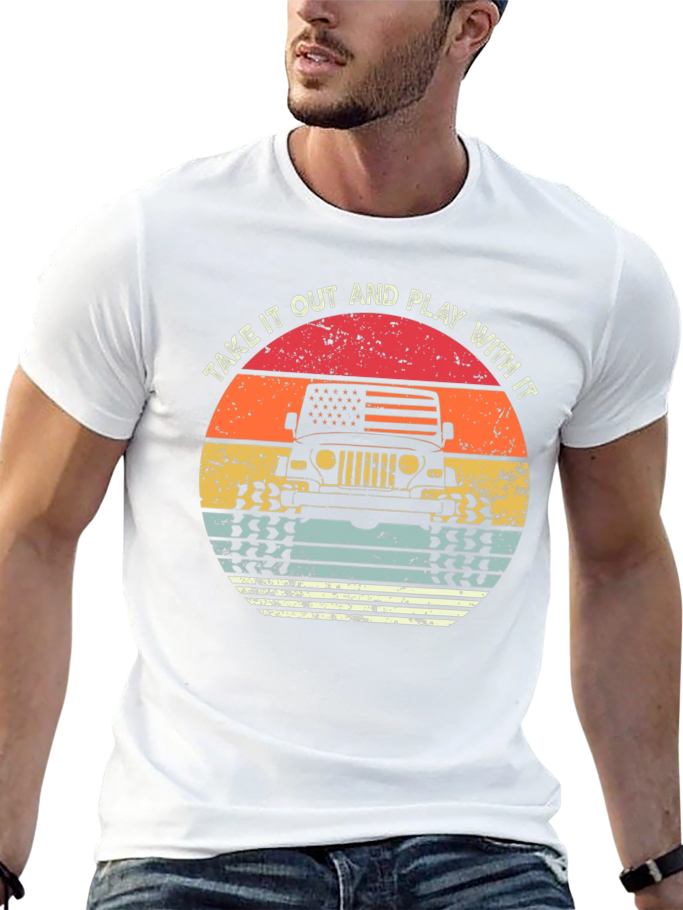 Take It Out & Play With It Jeep T-Shirt