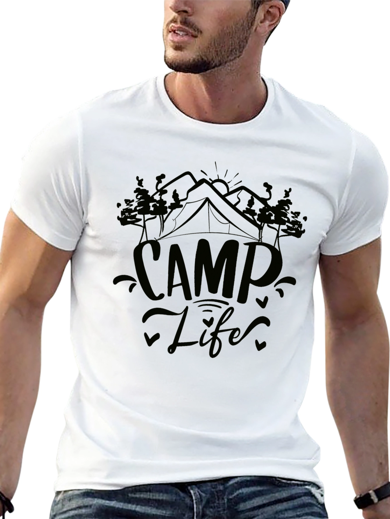 Camp Life Graphic Tee - Adventure Awaits