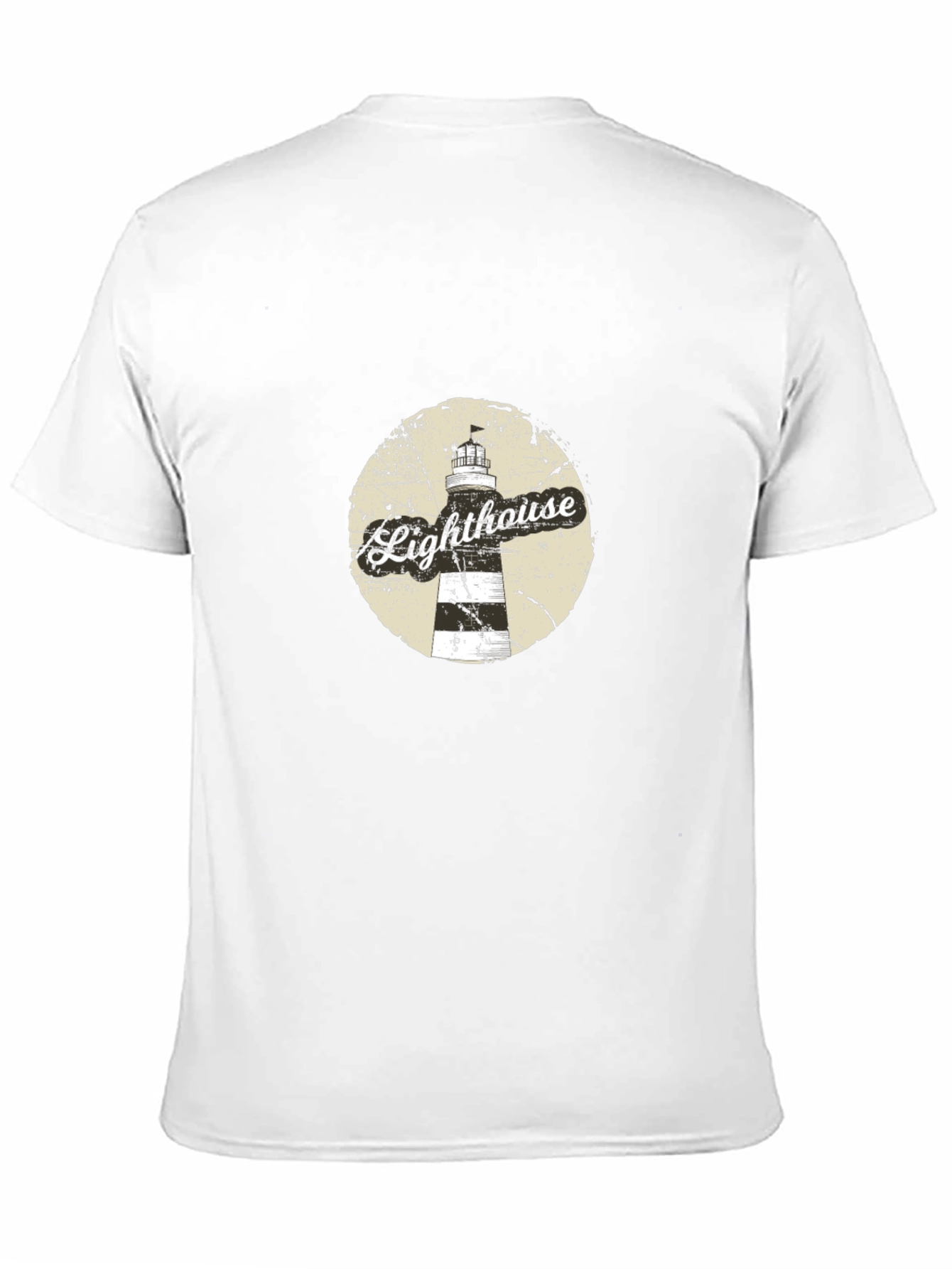 Lighthouse Graphic Black T-Shirt