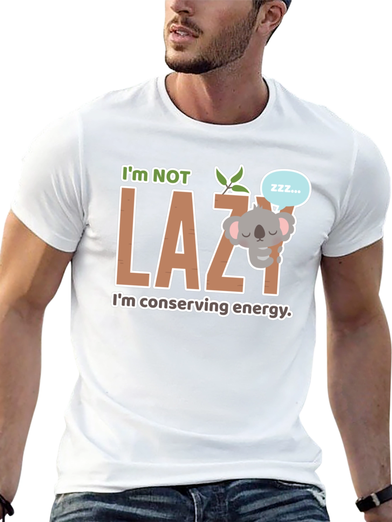 Im Not Lazy Koala T-Shirt