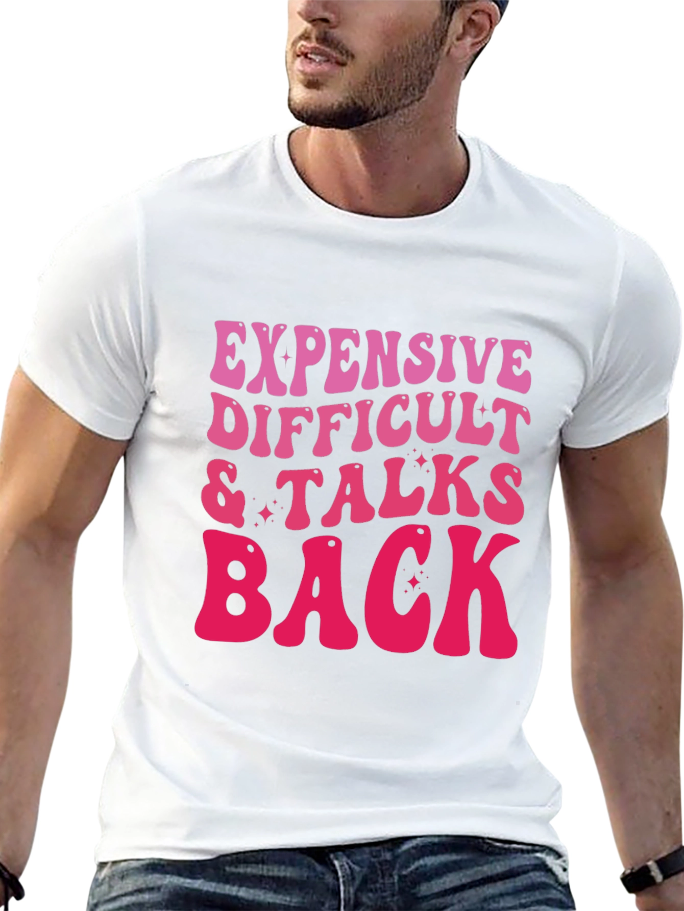 Expensive Difficult Talks Back Graphic Tee