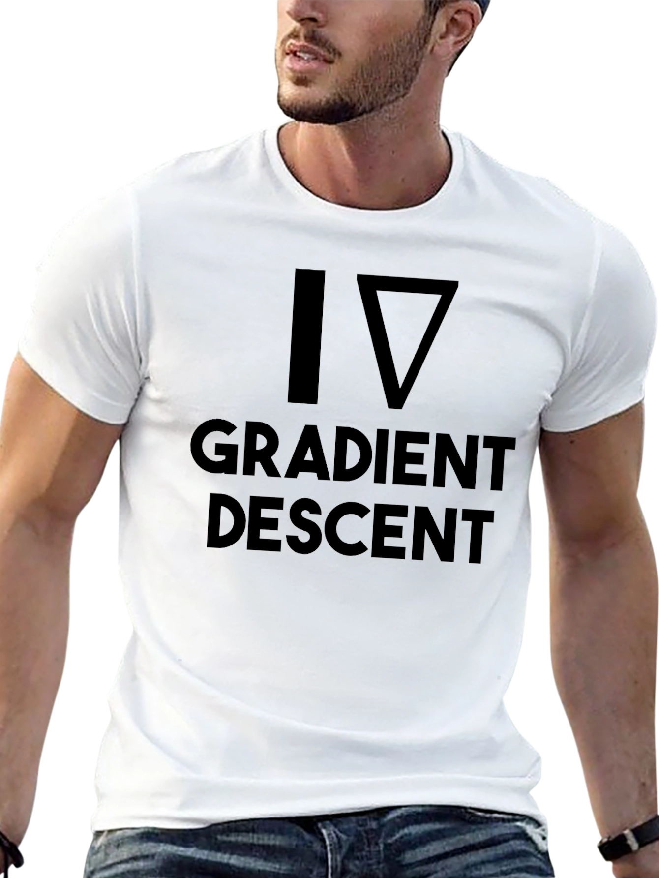 Gradient Descent Graphic Tee - Data Science Apparel