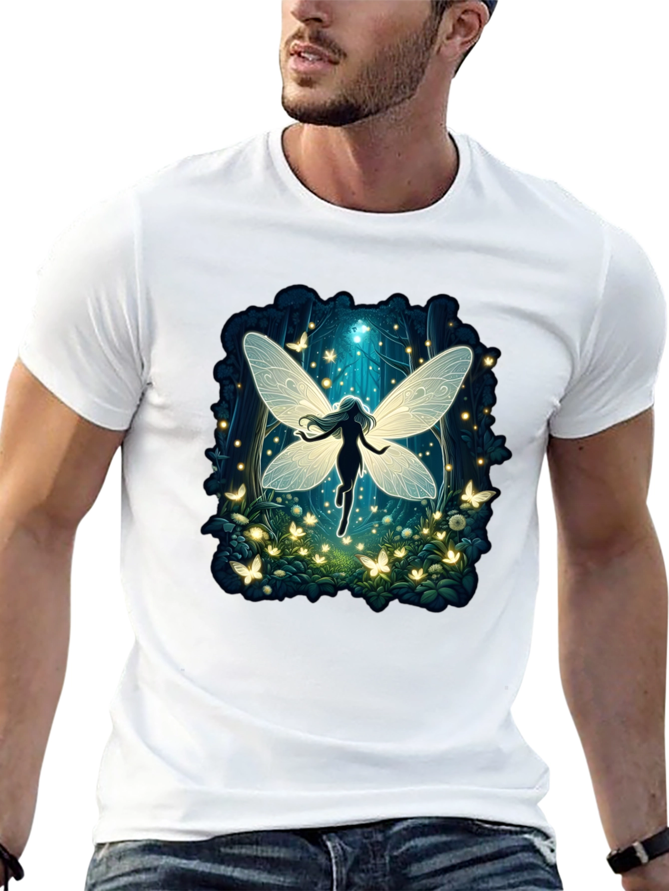 Fairy Tale Tee: Enchanted Forest Graphic T-Shirt