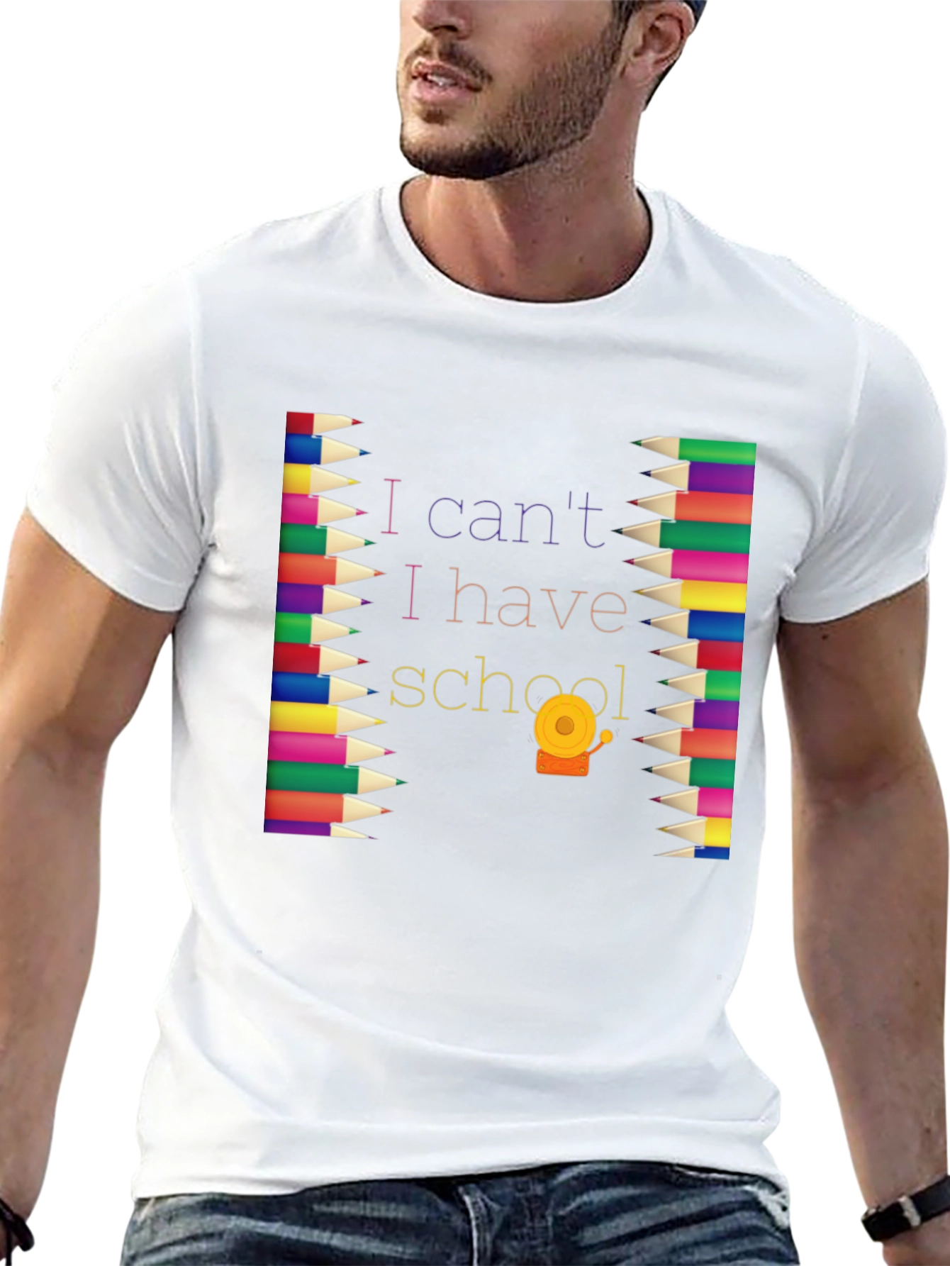 I Cant I Have School Graphic Tee