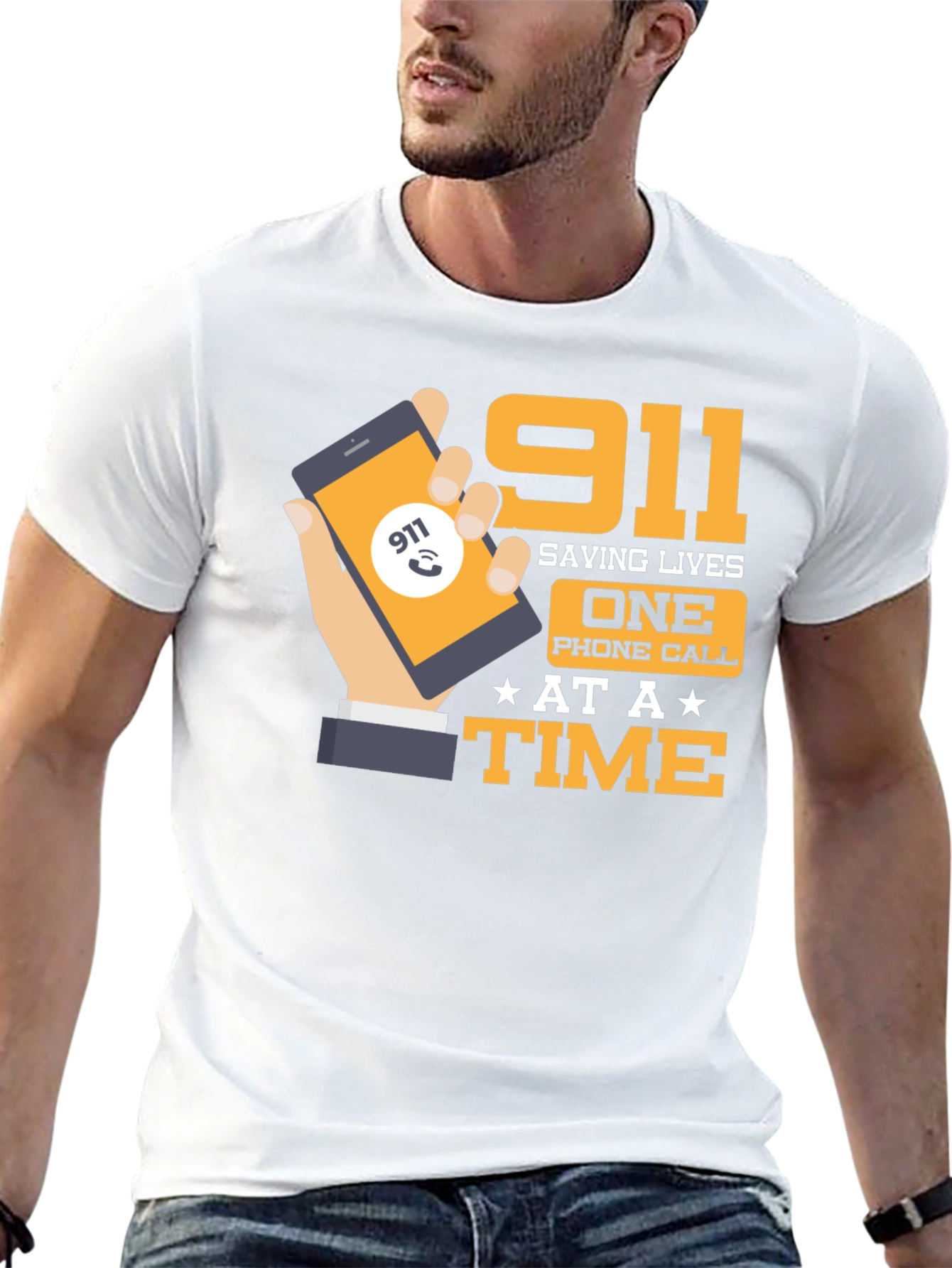 911 Saving Lives Tee