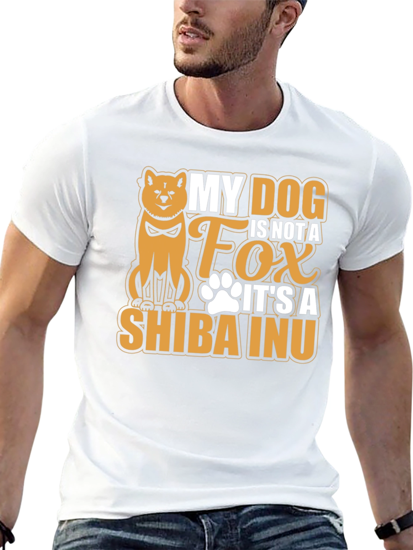 My Dog is Not a Fox Shiba Inu T-Shirt
